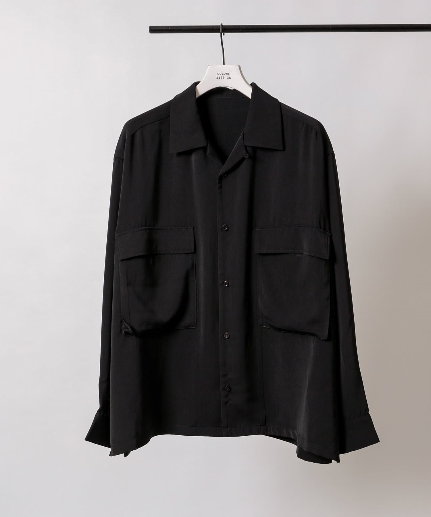 シルクタッチbigポケット長袖シャツ ダブルフラップポケットシャツ Colony 2139 コロニー トゥーワンスリーナイン メンズ Pal Closet パルクローゼット パルグループ公式ファッション通販サイト