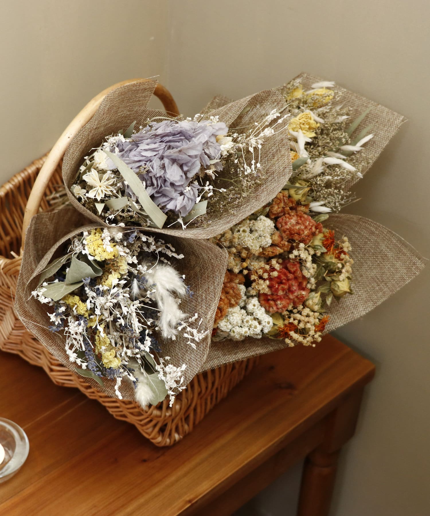 ドライフラワーブーケ イエロー Salut サリュ ライフスタイル Pal Closet パルクローゼット パルグループ公式ファッション通販サイト