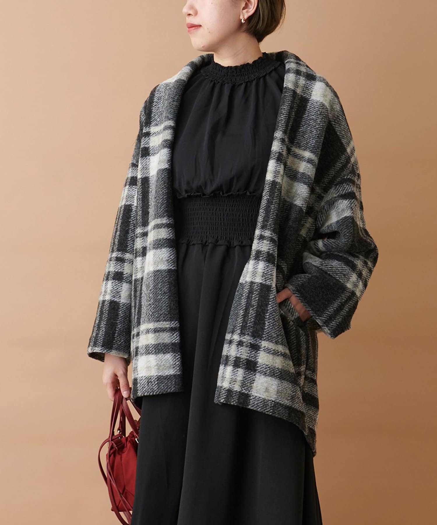 un dix cors(アンディコール) ここでしか手に入らない！【WEB限定】イタリアンエアリーショートガウン