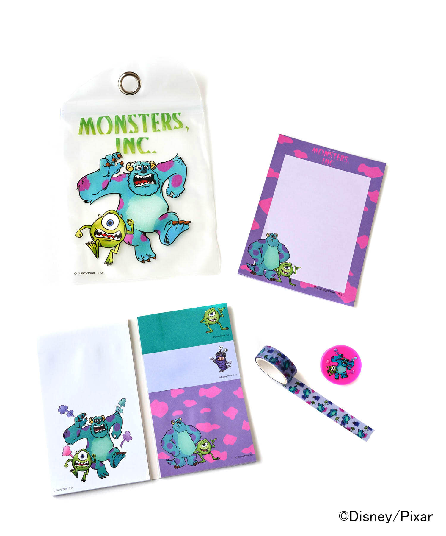 週間ランキング１位獲得 新品 未開封 ディズニー Pixar ステーショナリー セット 2種類 ポイント10倍