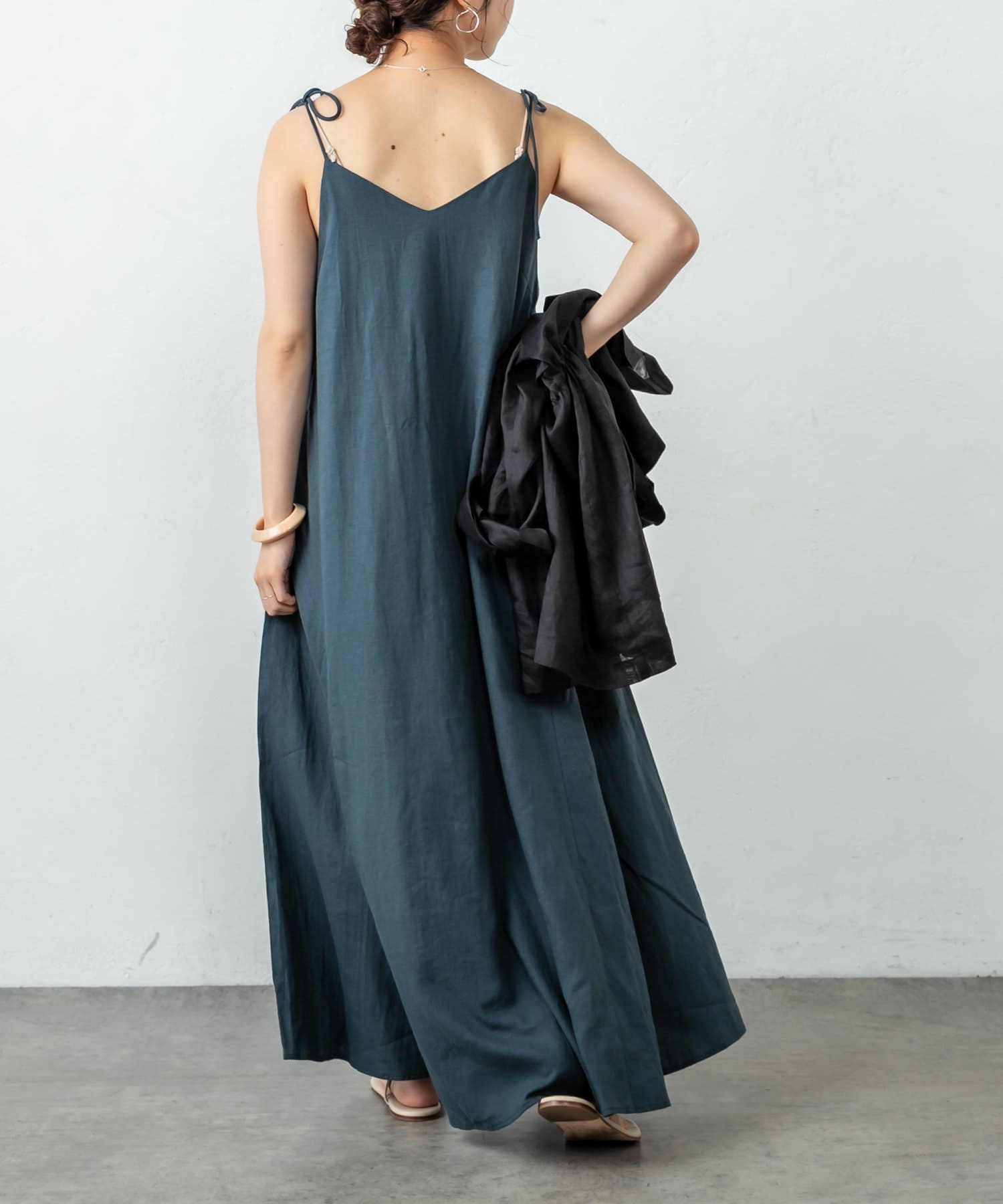 リネン混マーメイドキャミワンピース Omekashi オメカシ レディース Pal Closet パルクローゼット パルグループ公式ファッション通販サイト