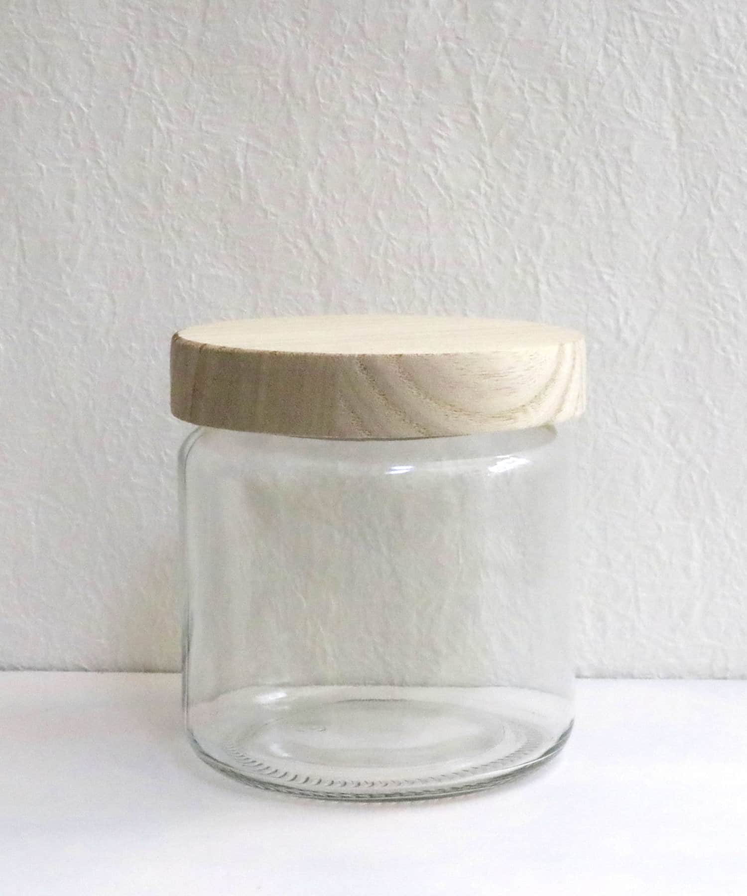 木製蓋付きガラスキャニスター 450ml Salut サリュ ライフスタイル Pal Closet パルクローゼット パルグループ公式ファッション通販サイト