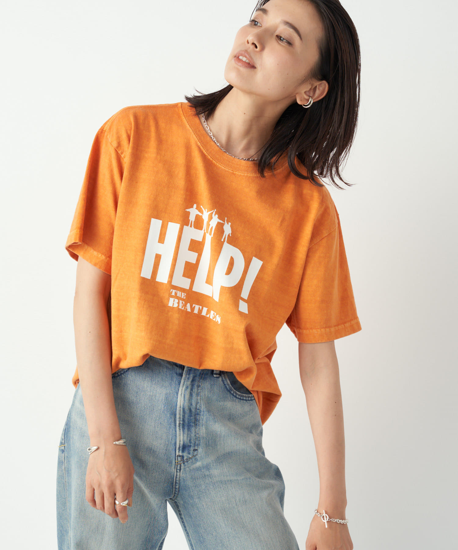 GOOD ROCK SPEED》洗える】BEATLES HELP Tシャツ | RIVE DROITE 