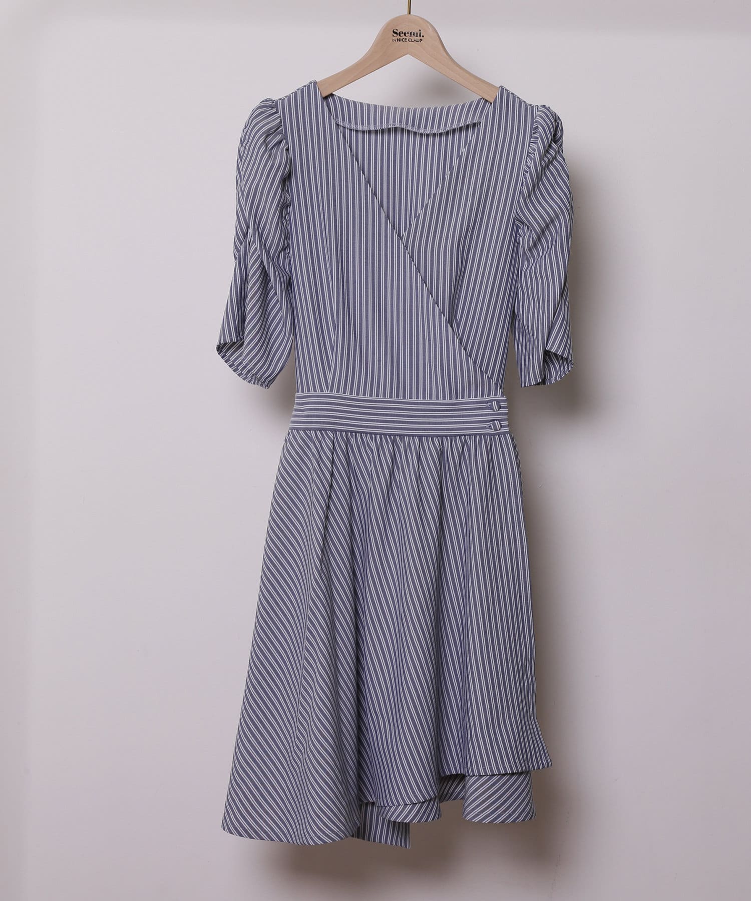 レジメンタルストライプワンピ Seemi By Nice Claup シーミーバイナイスクラップ レディース Pal Closet パルクローゼット パルグループ公式ファッション通販サイト