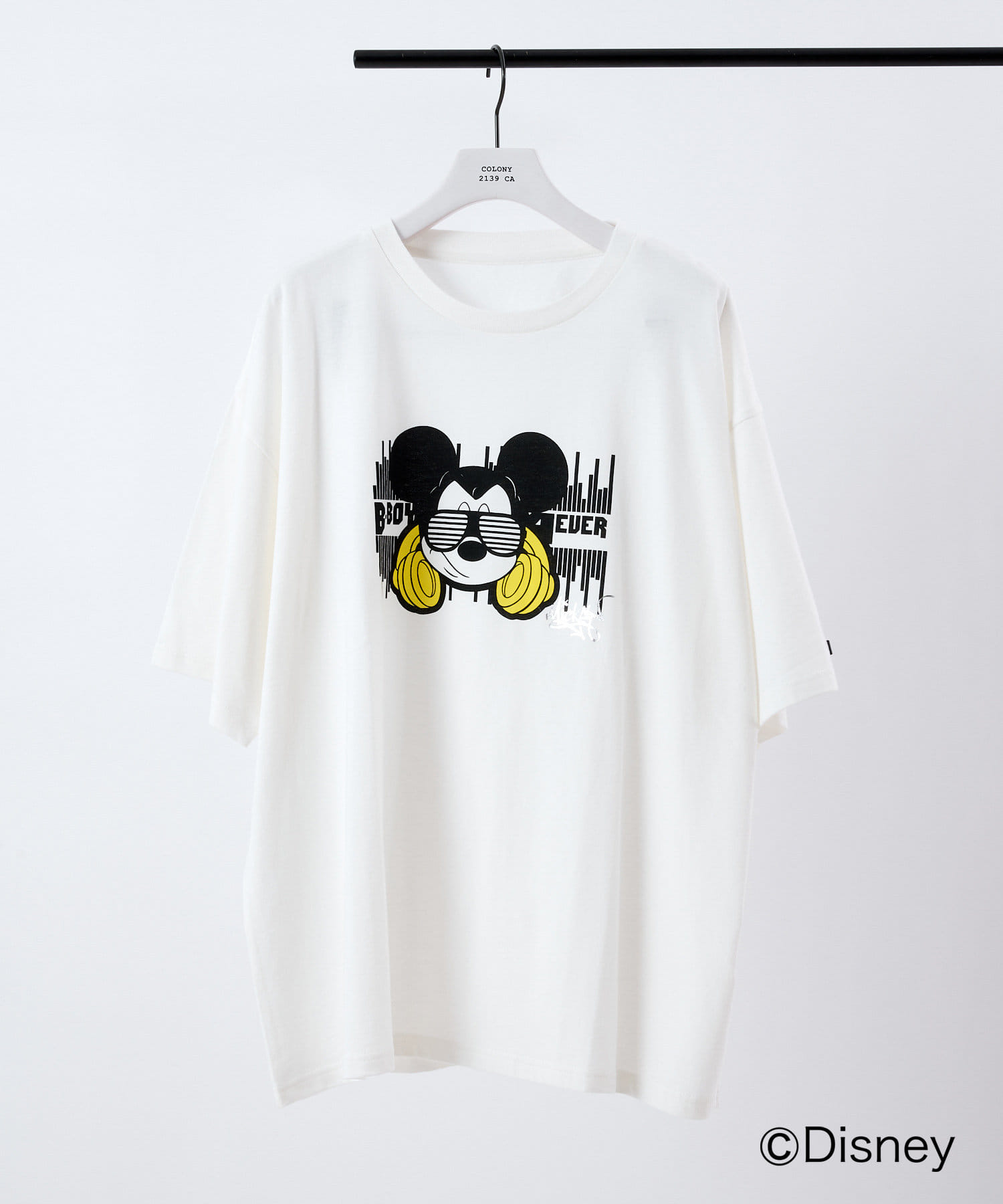 Disney ディズニー Djミッキーデザインtシャツ ユニセックス対応 Colony 2139 コロニー トゥーワンスリーナイン レディース Pal Closet パルクローゼット パルグループ公式ファッション通販サイト