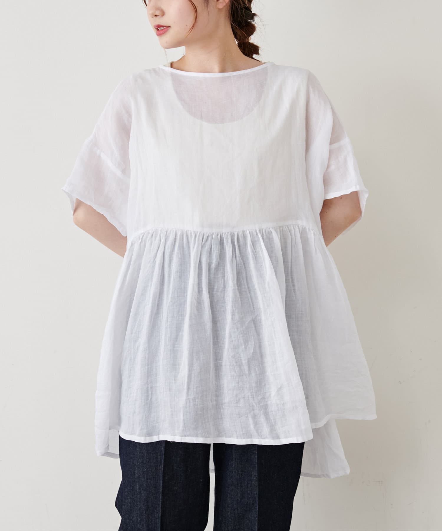 Du Noir ラミー後ろリボンブラウス Pual Ce Cin ピュアルセシン レディース Pal Closet パルクローゼット パルグループ公式ファッション通販サイト