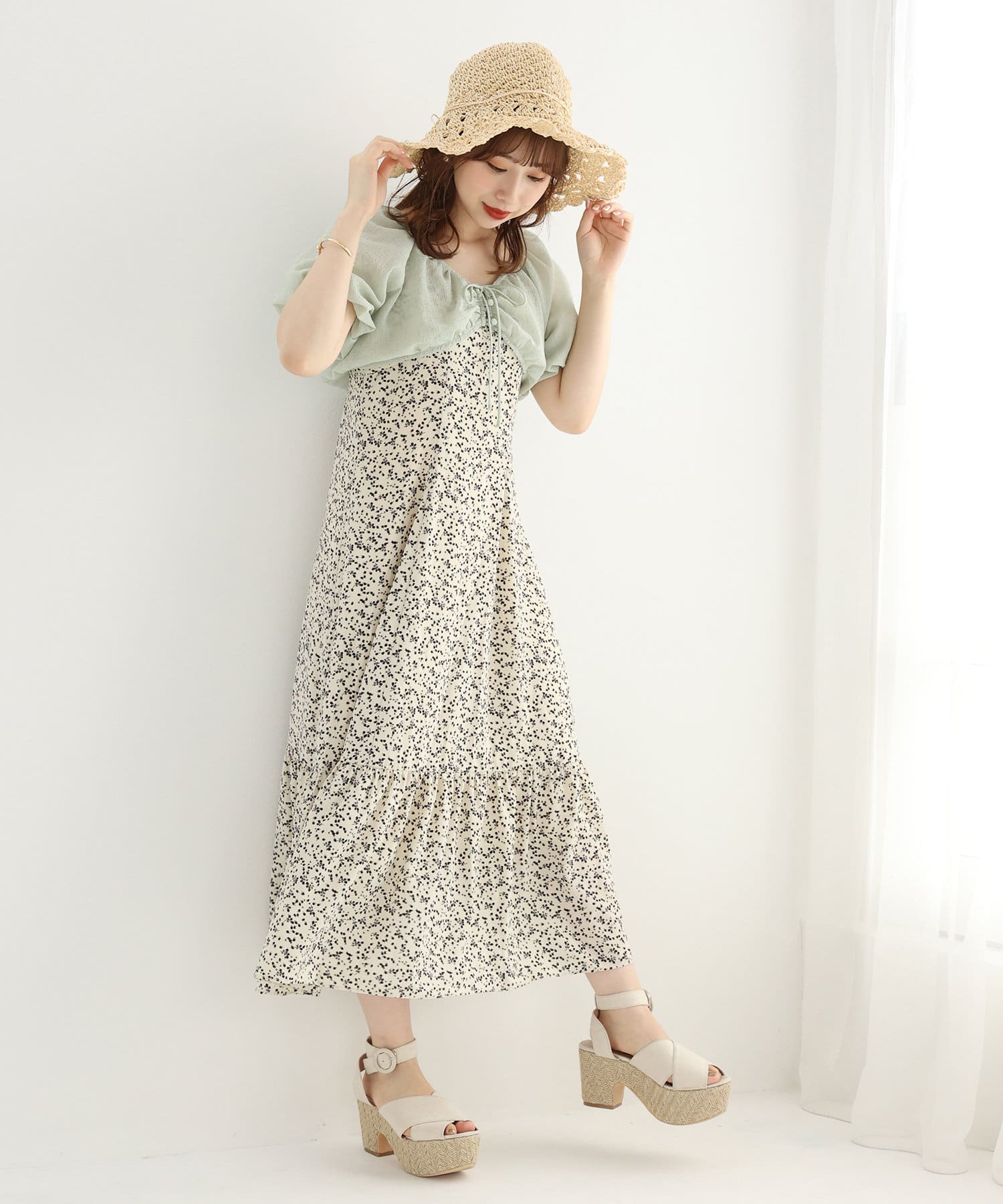 ボレロ付きミニワンピース One After Another Nice Claup ワンアフターアナザー ナイスクラップ レディース Pal Closet パルクローゼット パルグループ公式ファッション通販サイト