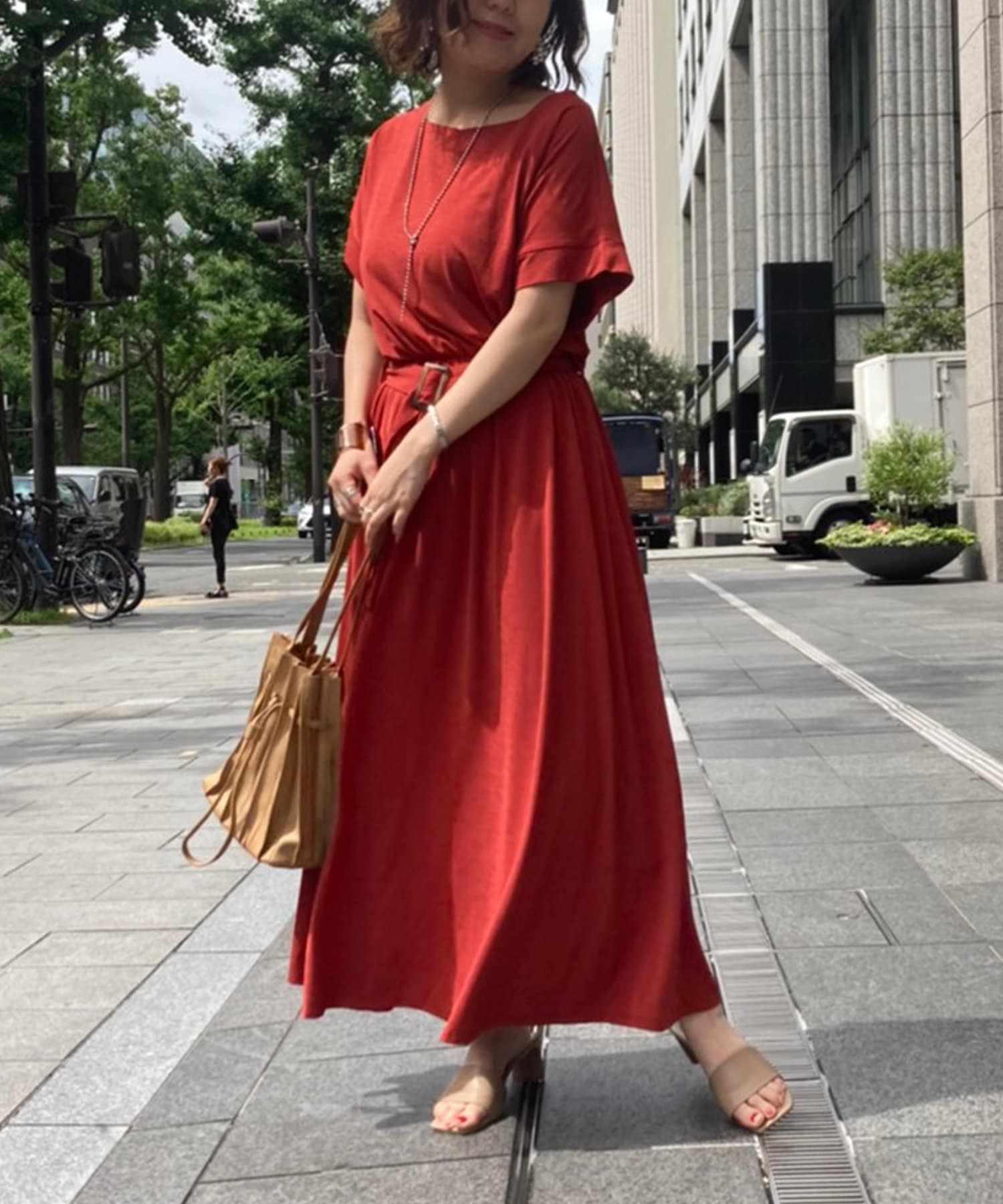 ハートネックカットマキシワンピース Chez Toi シェトワ レディース Pal Closet パルクローゼット パルグループ公式ファッション通販サイト