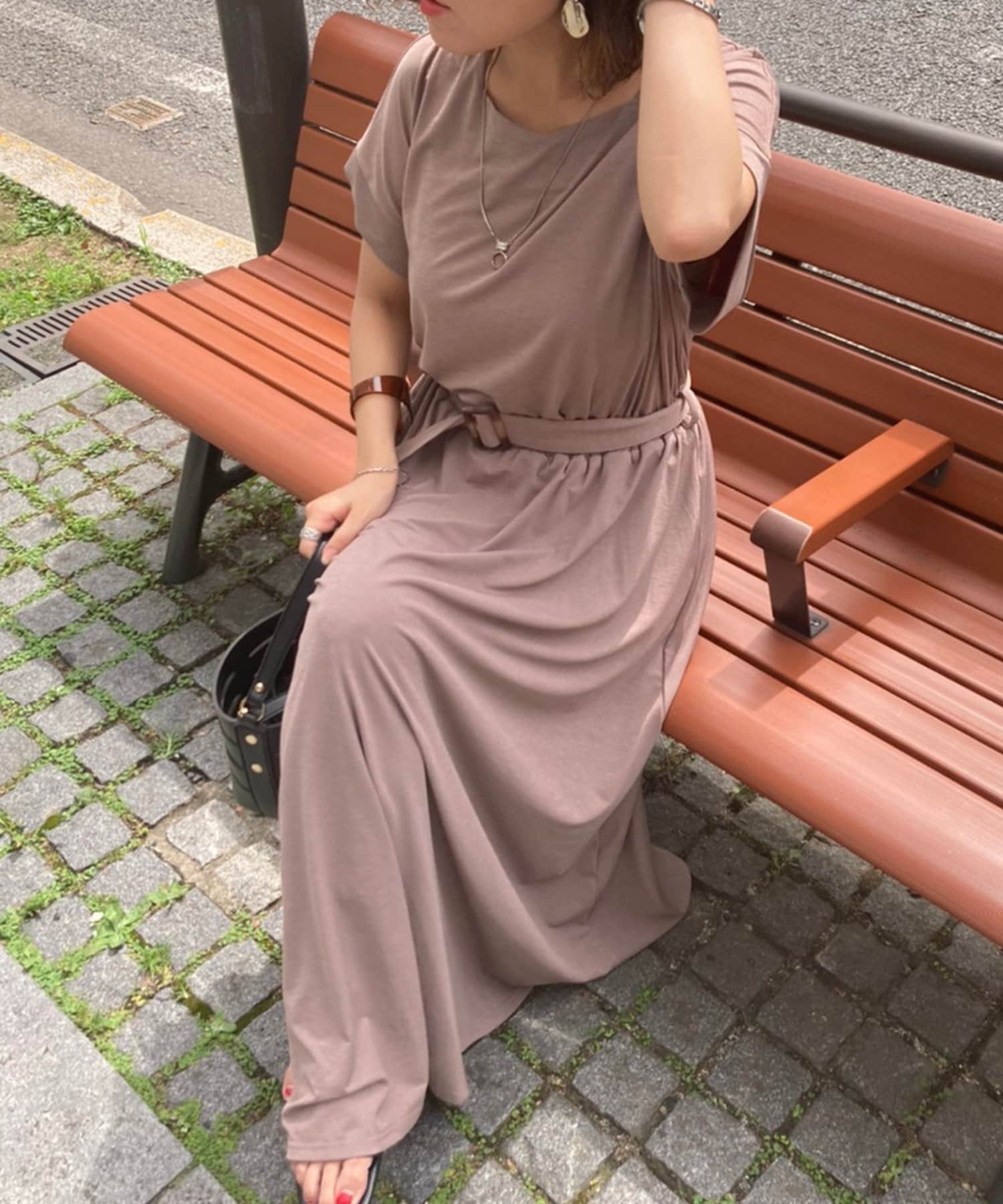 ハートネックカットマキシワンピース Chez Toi シェトワ レディース Pal Closet パルクローゼット パルグループ公式ファッション通販サイト