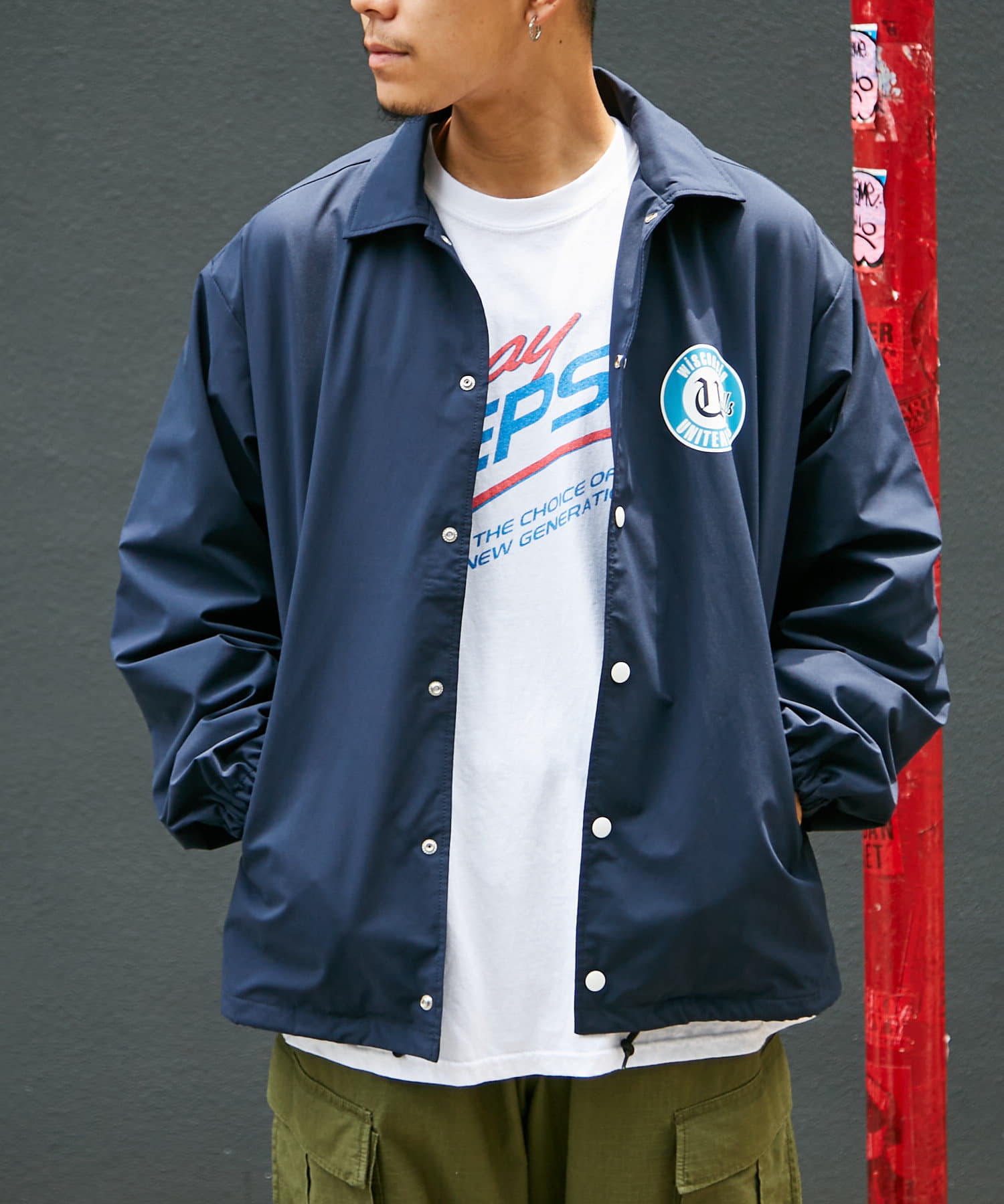 Unite All コーチジャケット Discoat ディスコート メンズ Pal Closet パルクローゼット パルグループ公式ファッション通販サイト