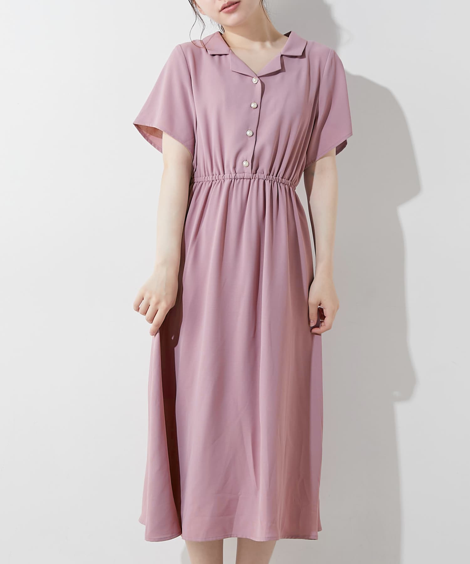 Backリボン開襟ワンピース Olive Des Olive オリーブ デ オリーブ レディース Pal Closet パルクローゼット パルグループ公式ファッション通販サイト