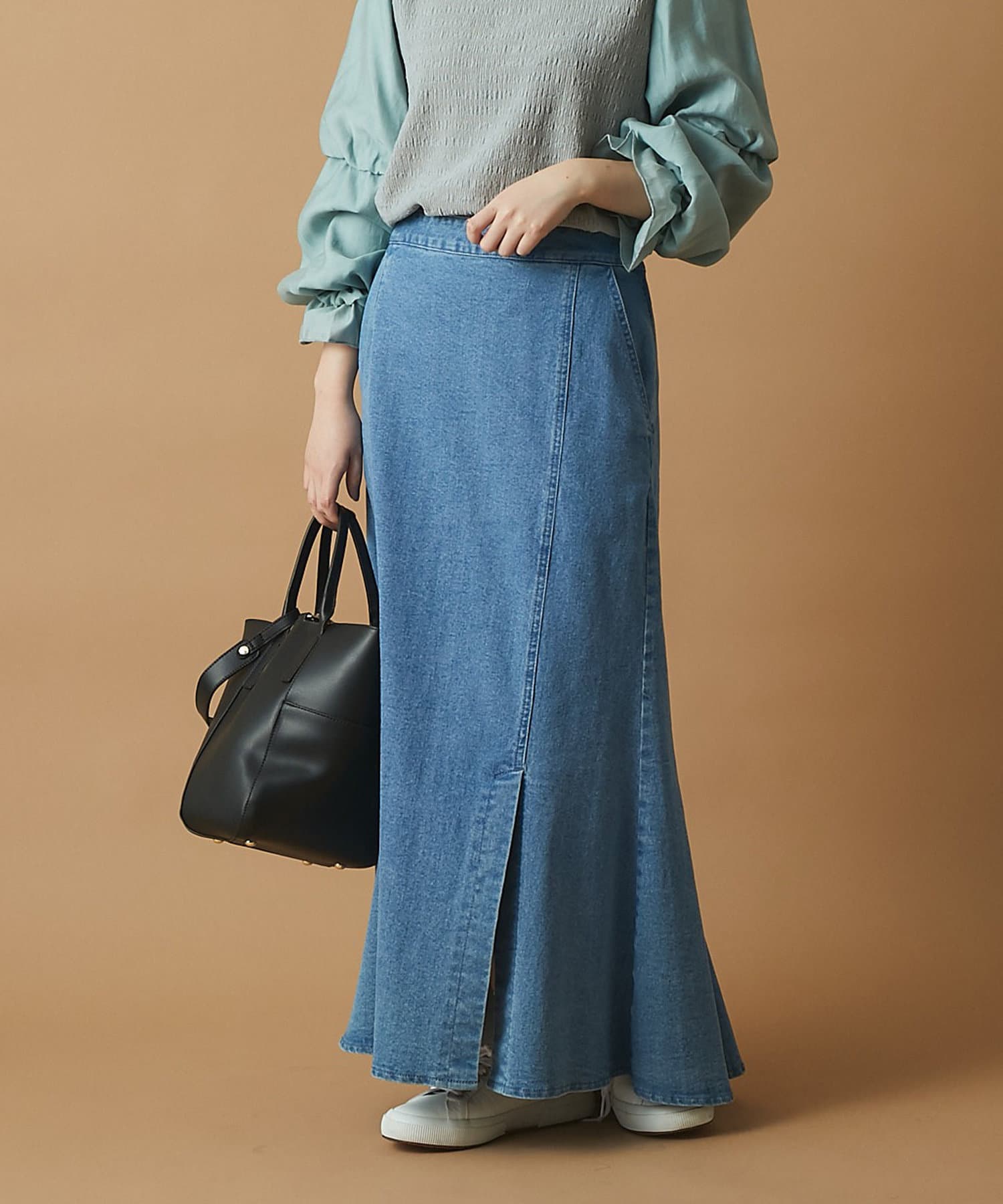 un dix cors(アンディコール) 【お洒落女子必見】マーメイドデニムスカート