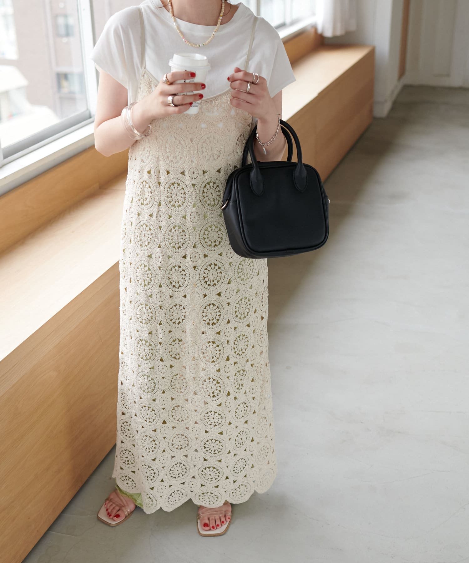 カギバリライクキャミワンピース Discoat ディスコート レディース Pal Closet パルクローゼット パルグループ公式ファッション通販サイト