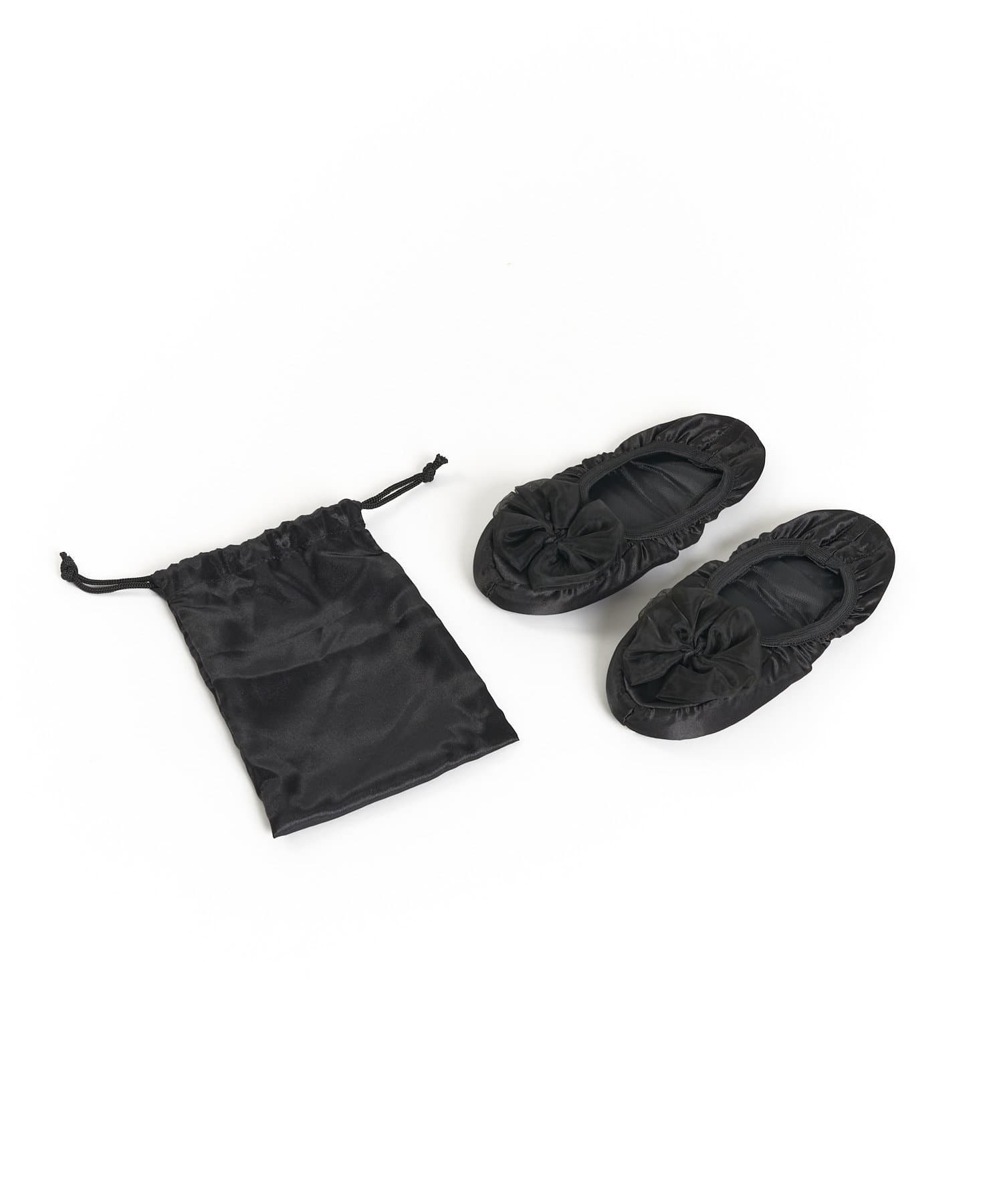 シフォンリボン付きスリッパ 3coins スリーコインズ ライフスタイル Pal Closet パルクローゼット パルグループ公式ファッション通販サイト