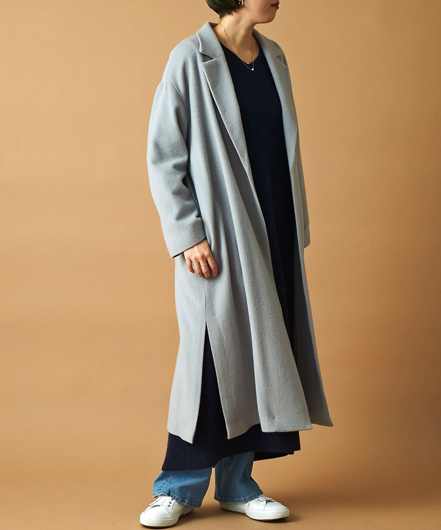 un dix cors(アンディコール) 【ふっくら滑らか】スペリオルビーバーチェスターコート