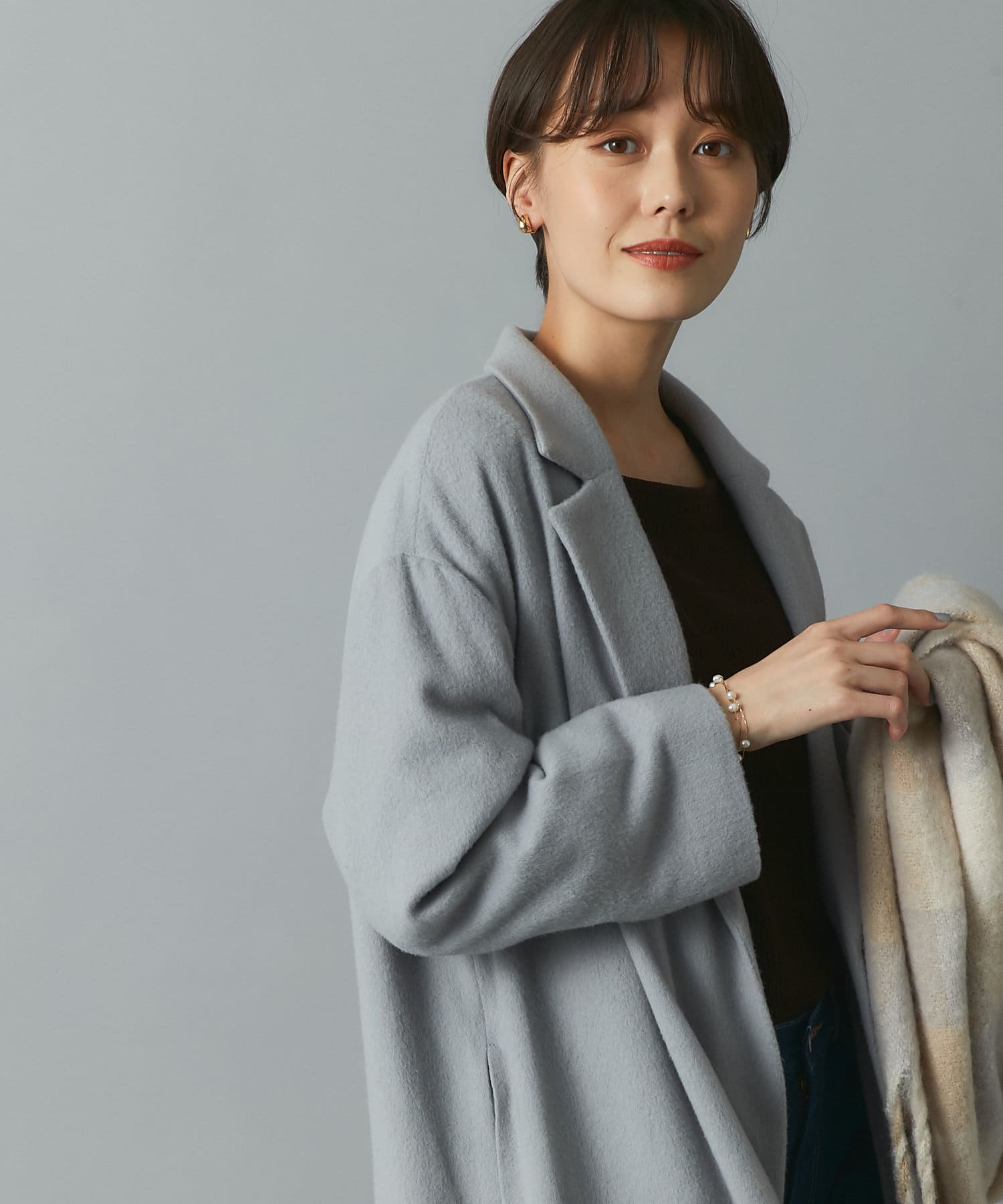 ふっくら滑らか スペリオルビーバーチェスターコート Un Dix Cors アンディコール レディース Pal Closet パルクローゼット パルグループ公式ファッション通販サイト