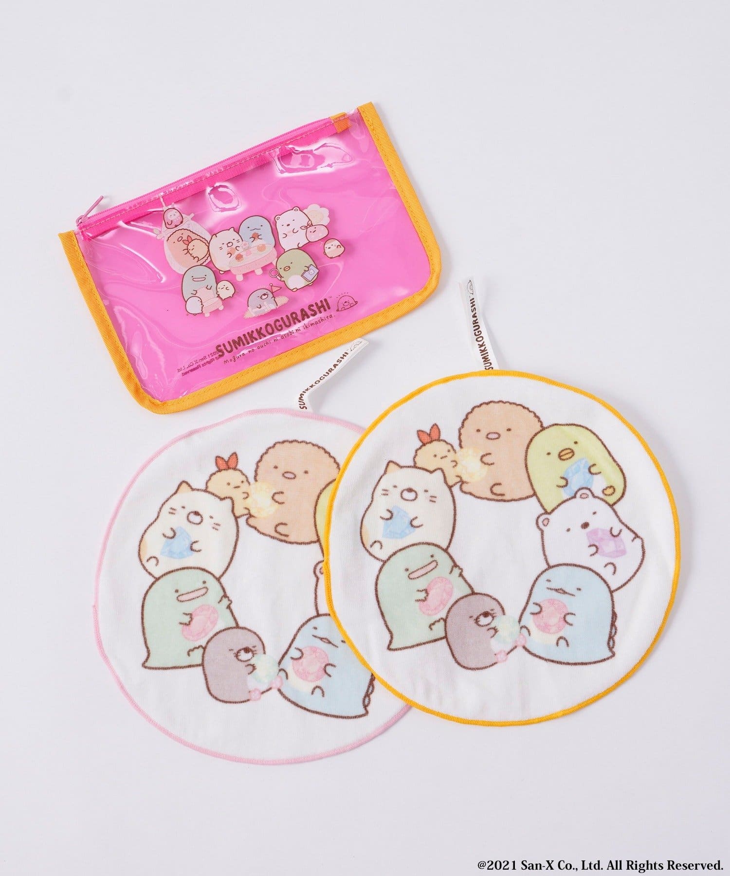 すみっコぐらし Ciaopanictypy コラボ ハンカチセットクリアポーチ Ciaopanic Typy チャオパニックティピー レディース Pal Closet パルクローゼット パルグループ公式ファッション通販サイト