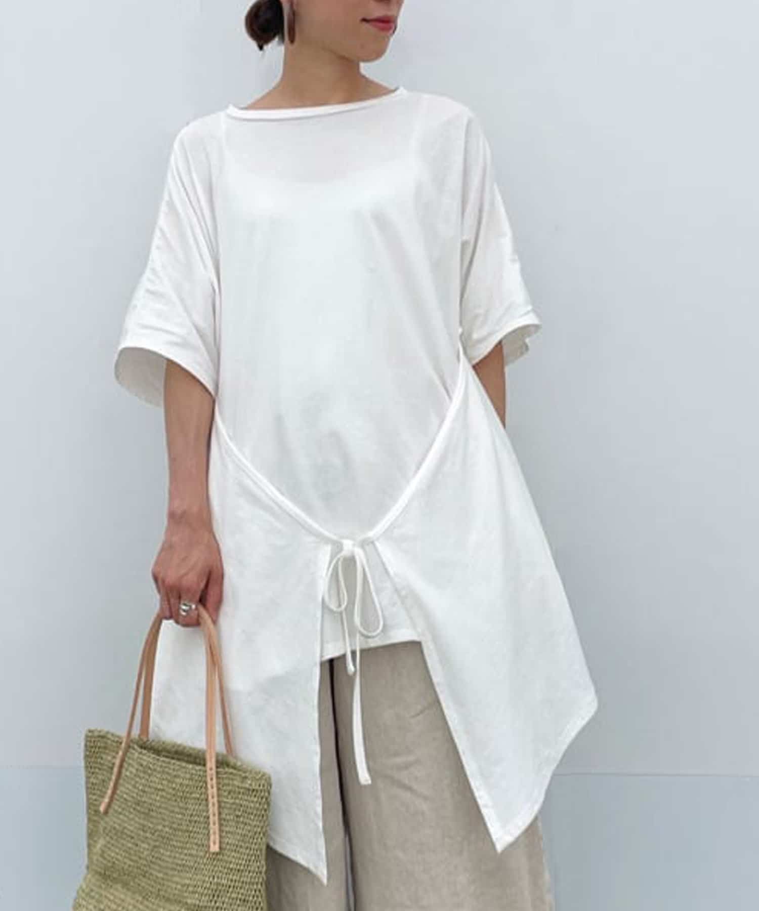 こんなの欲しかった 家事服 フキン付２wayカットソー Beardsley ビアズリー ライフスタイル Pal Closet パルクローゼット パルグループ公式ファッション通販サイト