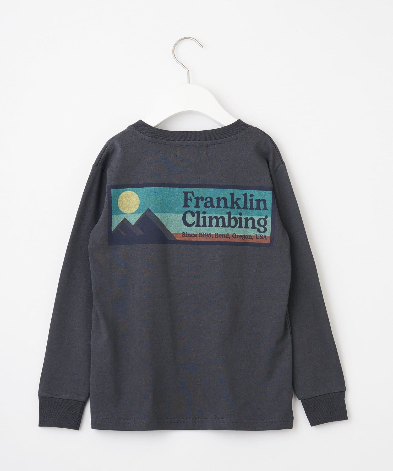 CIAOPANIC TYPY(チャオパニックティピー) 【Franklin Climbing】KID's ロゴロンTEE