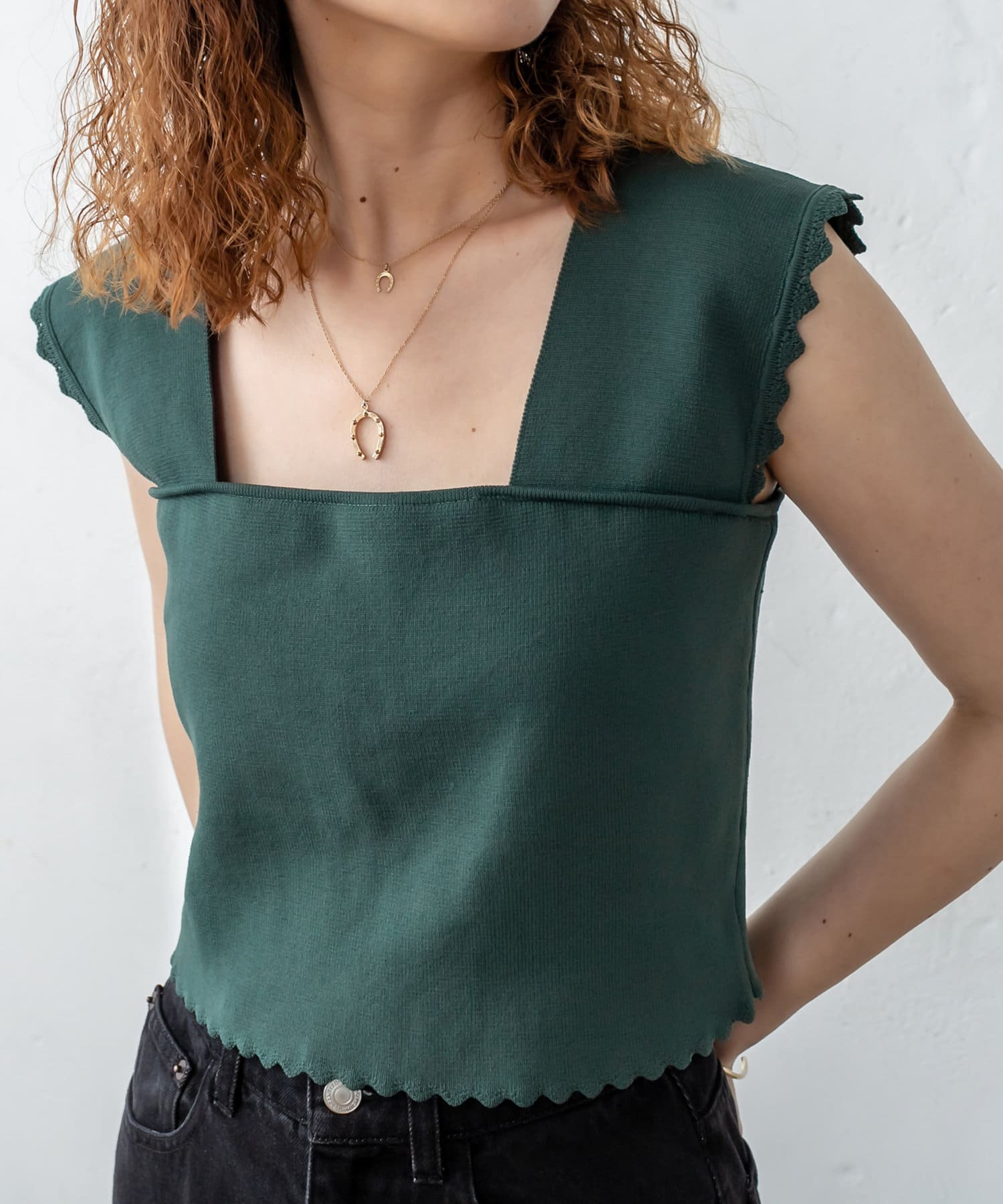 パット付スカラップニットタンクトップ Mystic ミスティック レディース Pal Closet パルクローゼット パルグループ公式ファッション通販サイト パット付スカラップニットタンクトップ Mystic ミスティック レディース Pal Closet パルクローゼット パルグループ公式ファッション通販サイト