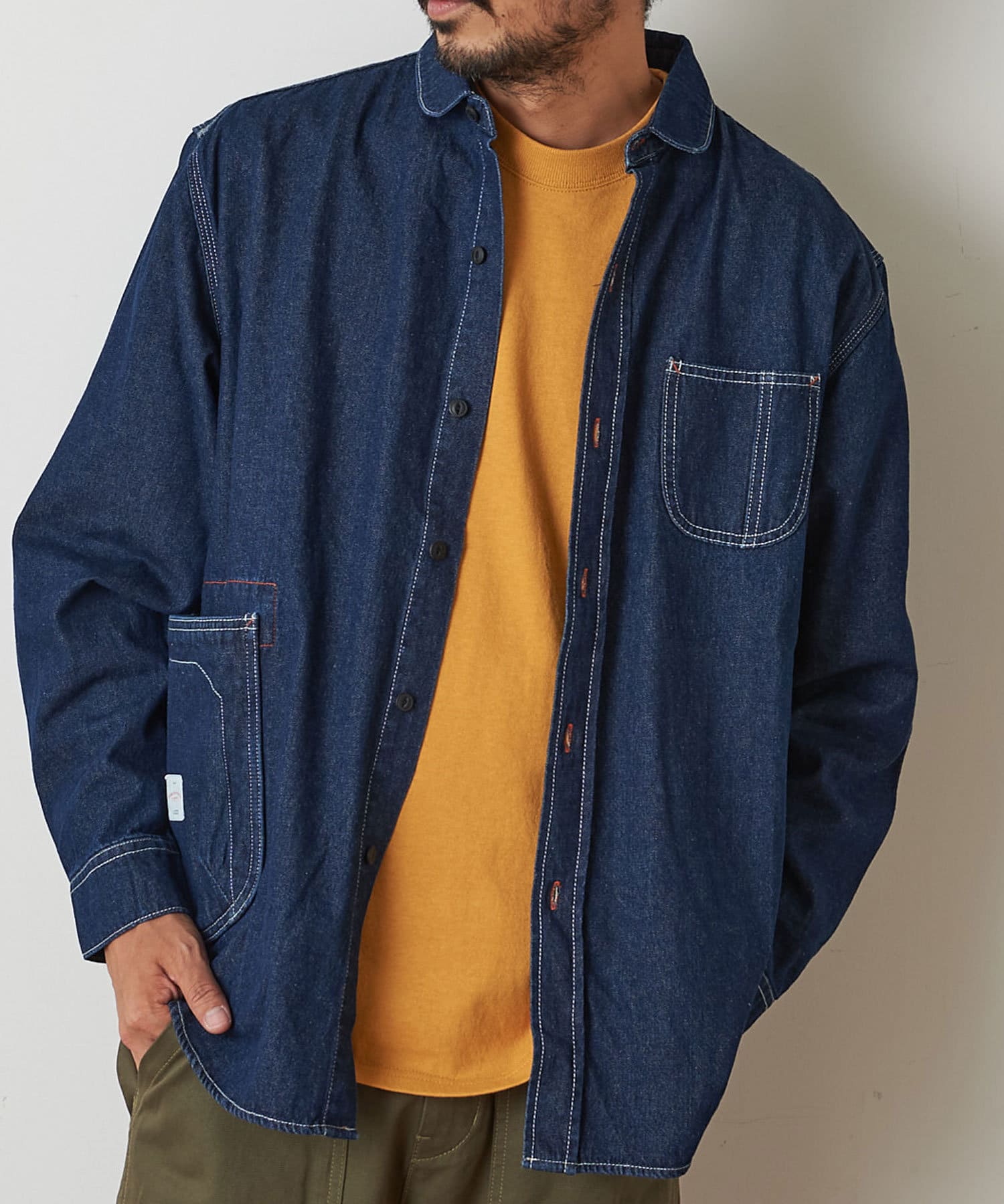 Normanbros 別注アラウンドポケットデニムシャツ Ciaopanic Typy チャオパニックティピー メンズ Pal Closet パルクローゼット パルグループ公式ファッション通販サイト