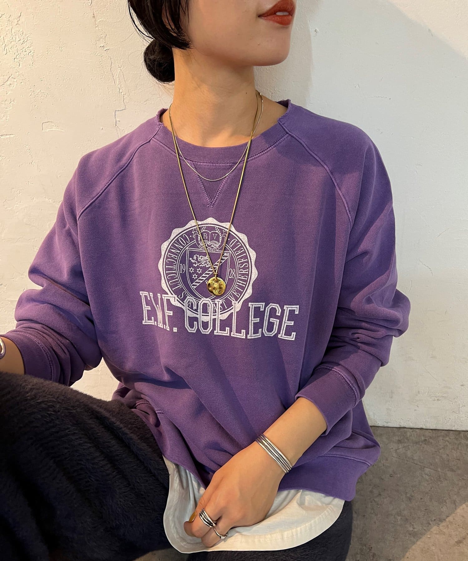 オリジナルカレッジスウェット01 | SHENERY(シーナリー)レディース | PAL CLOSET(パルクローゼット) - パルグループ公式ファッション通販サイト オリジナルカレッジスウェット01 | SHENERY(シーナリー)レディース | PAL CLOSET(パルクローゼット) - パルグループ公式ファッション通販サイト