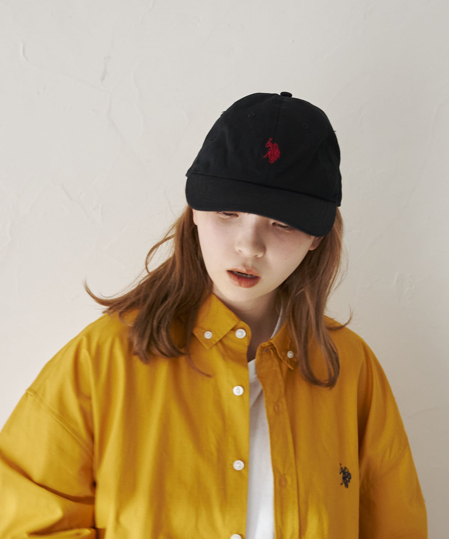 CPCM(シーピーシーエム) 【U.S. POLO ASSN.】1ポイント刺繍キャップ