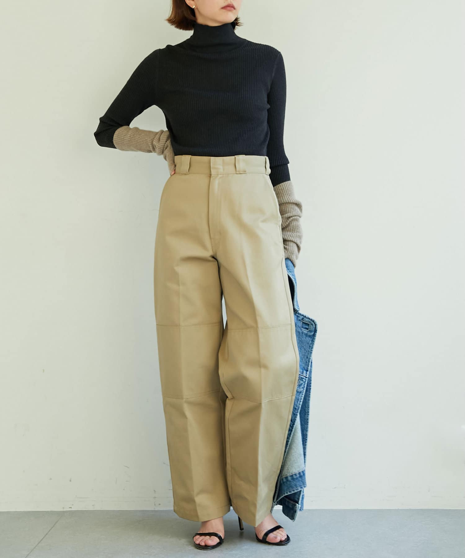 完売 Dickies ダブルニー チノパン Labelians Fr