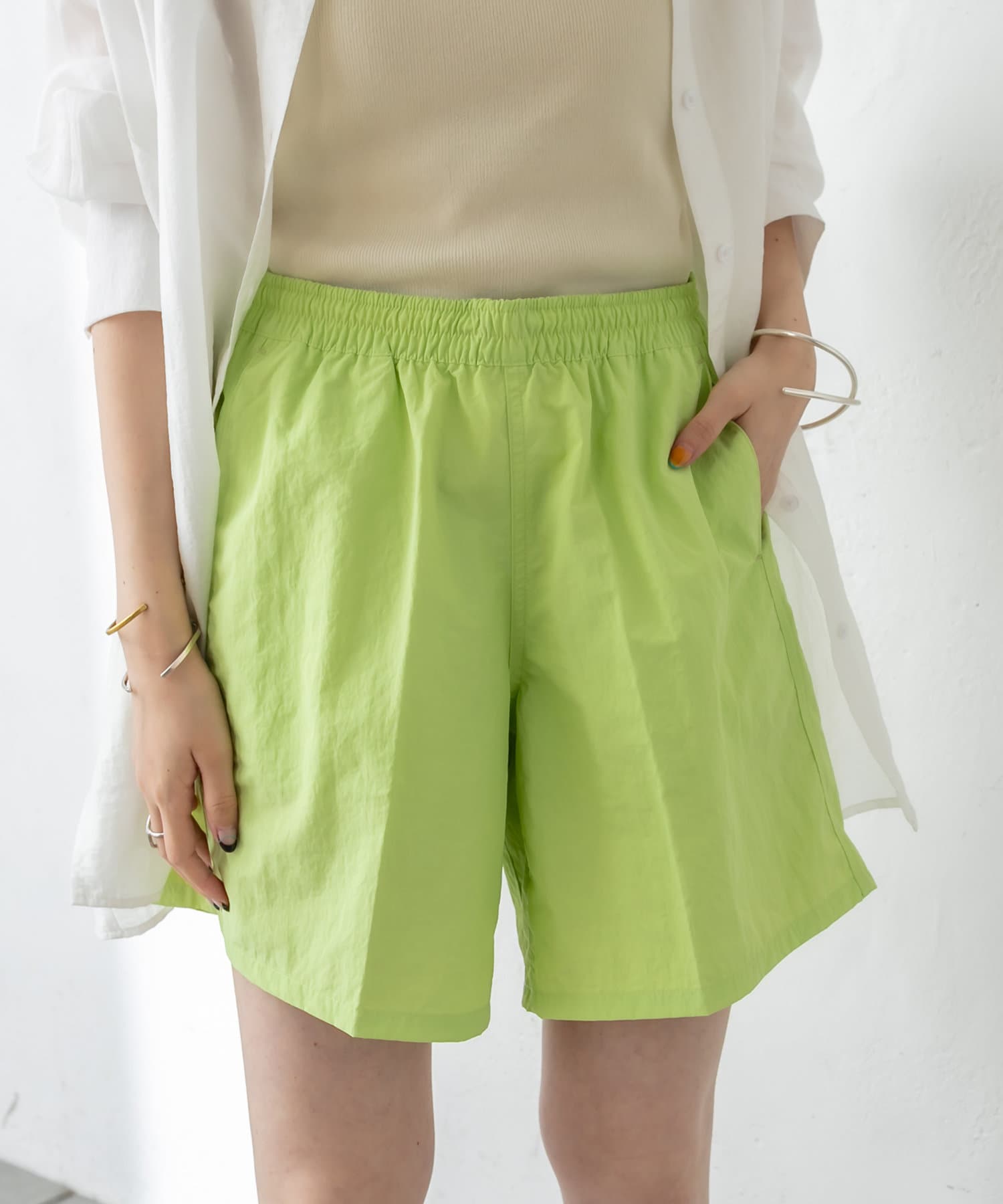 ナイロンショートパンツ Mystic ミスティック レディース Pal Closet パルクローゼット パルグループ公式ファッション通販サイト