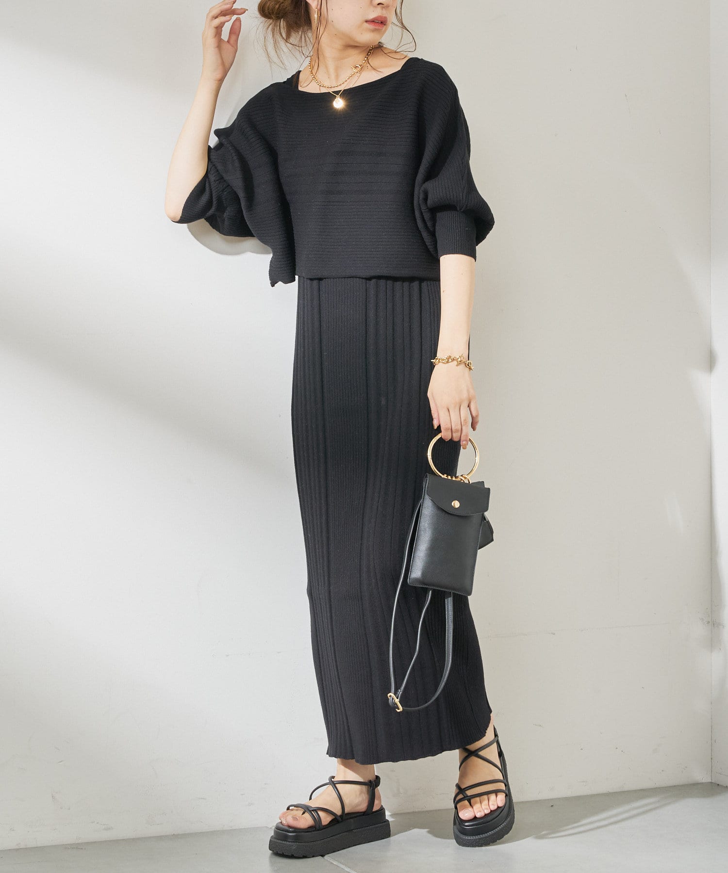 短丈ニット ノースリニットワンピースset Chico チコ レディース Pal Closet パルクローゼット パルグループ公式ファッション通販サイト 短丈ニット ノースリニットワンピースset Chico チコ レディース Pal Closet パルクローゼット パルグループ公式ファッション通販サイト