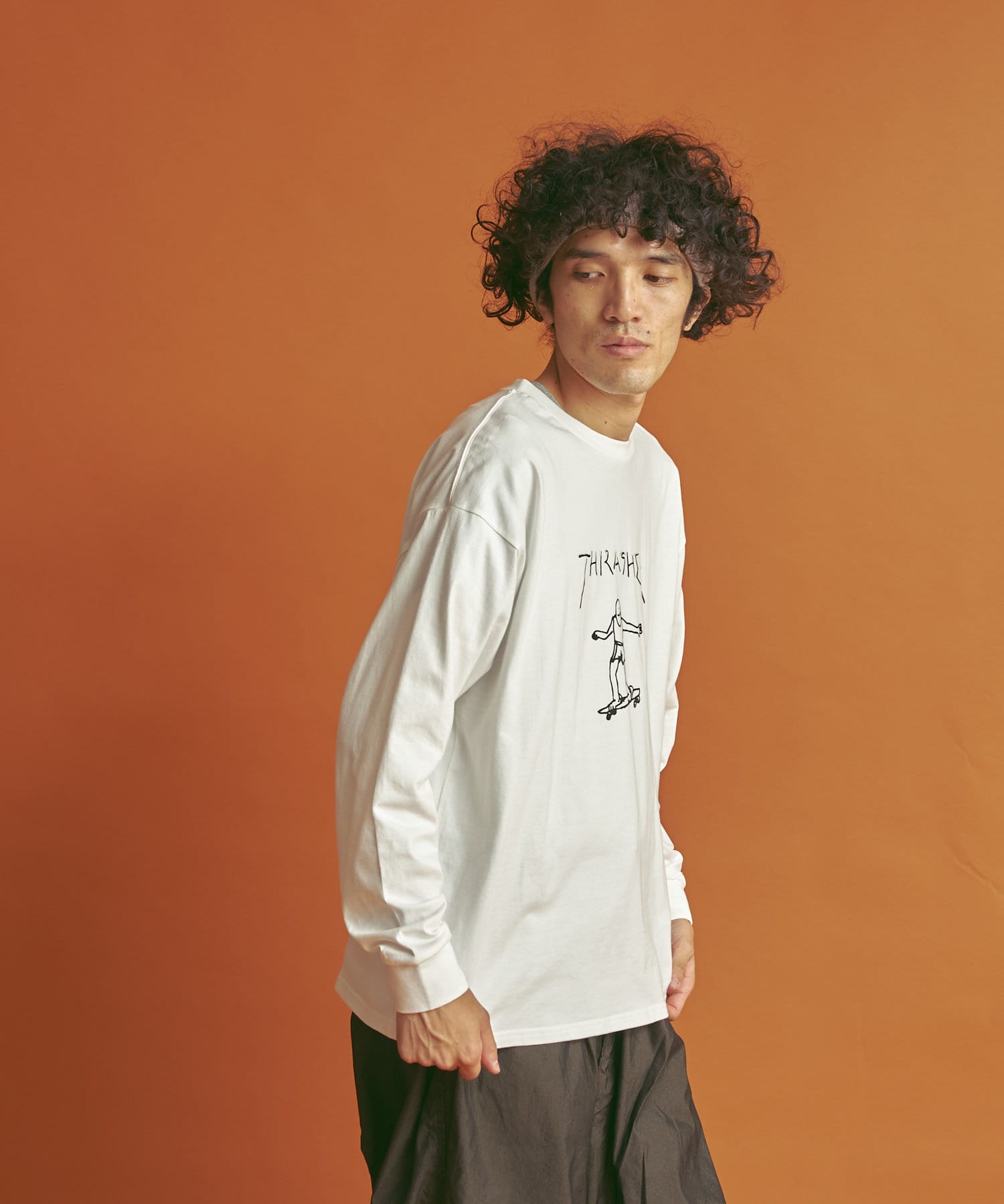 Thrasher 手書きイラストロンt Cpcm シーピーシーエム メンズ Pal Closet パルクローゼット パルグループ公式ファッション通販サイト