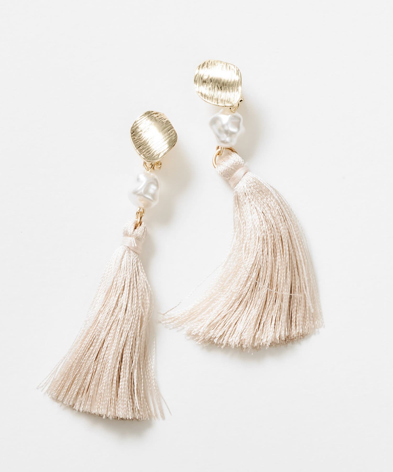 パールタッセルイヤリング 3coins スリーコインズ ライフスタイル Pal Closet パルクローゼット パルグループ公式ファッション通販サイト