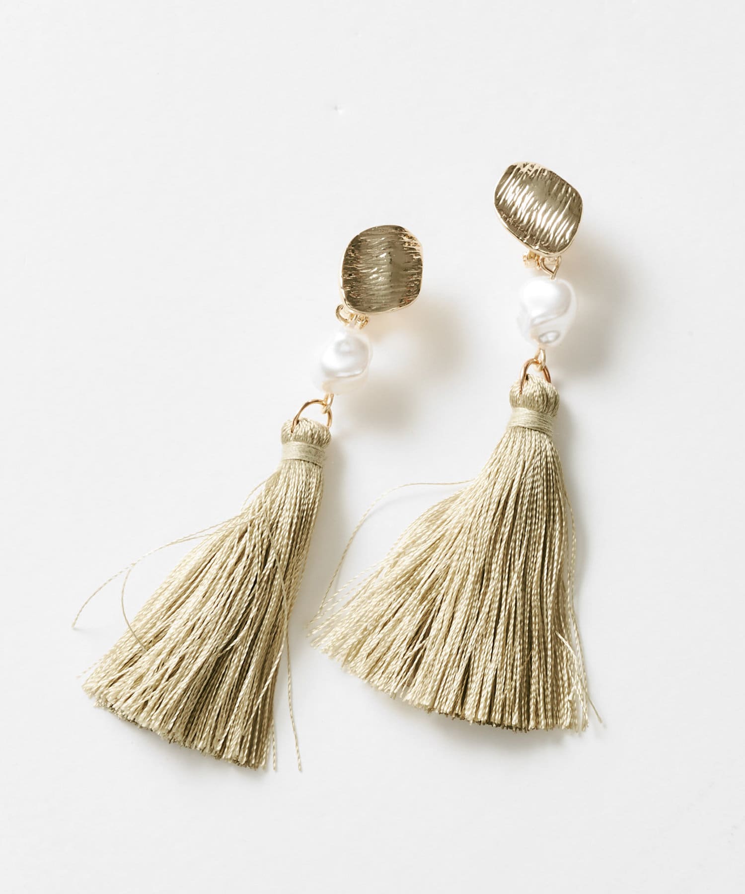 パールタッセルイヤリング 3coins スリーコインズ ライフスタイル Pal Closet パルクローゼット パルグループ公式ファッション通販サイト