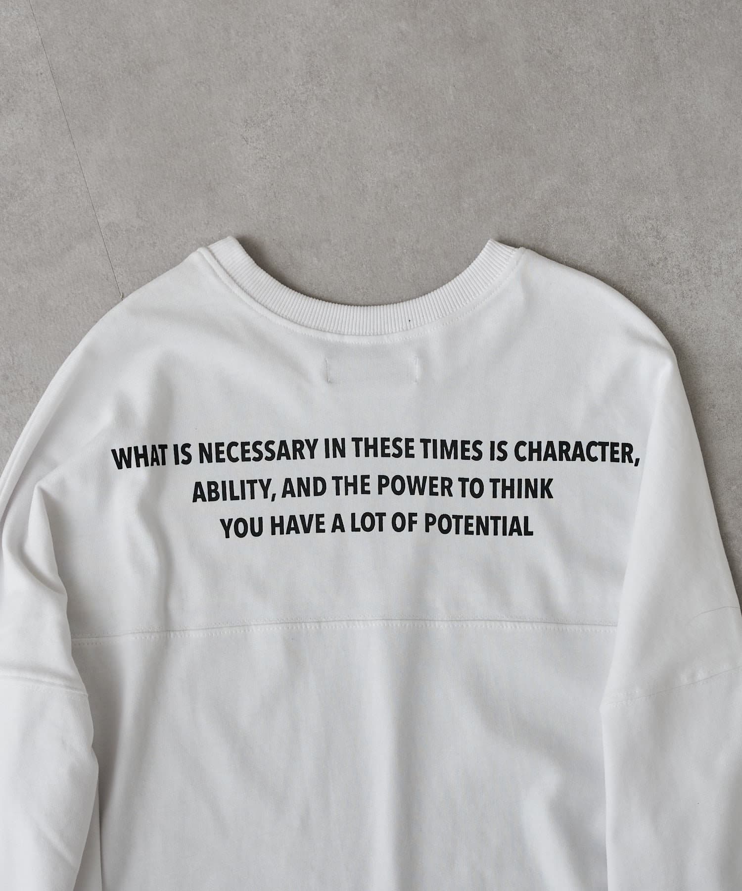 prose verse(プロズヴェール) ヘビーウェイトバックプリントロンT