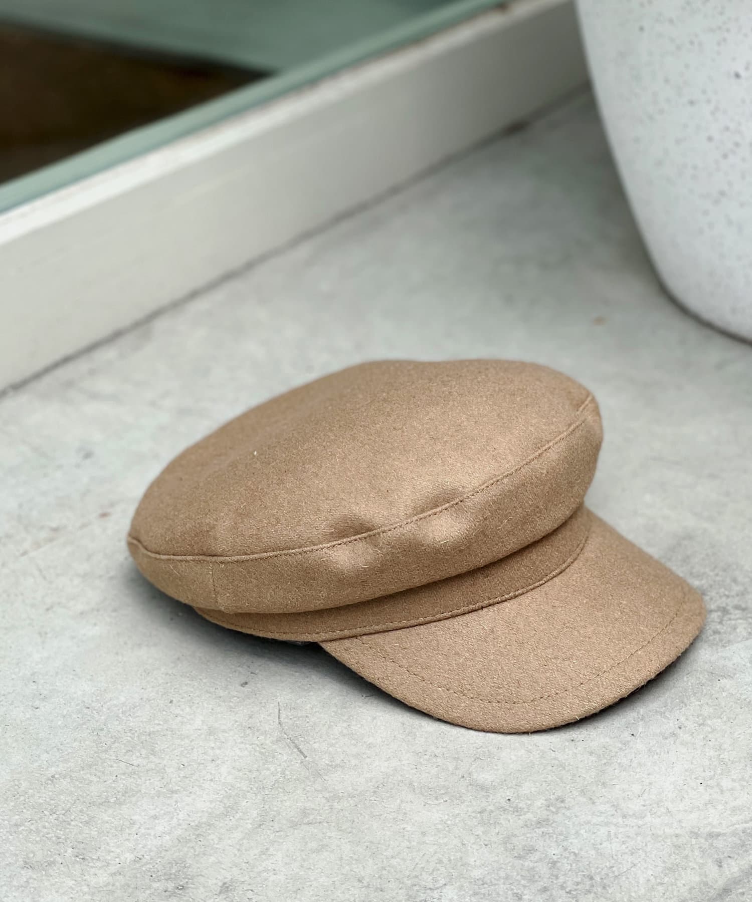 un dix cors(アンディコール) 【簡単お洒落に演出してくれる】ウールキャスケット