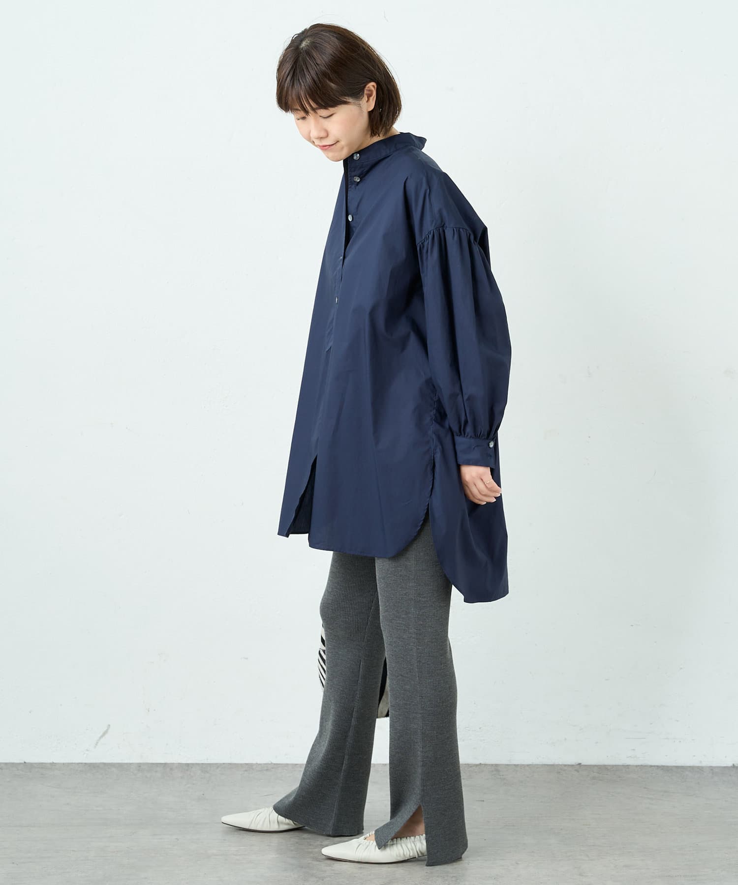 Sure Feel ギャザースリーブタイプライターシャツ Livetart リヴェタート レディース Pal Closet パルクローゼット パルグループ公式ファッション通販サイト