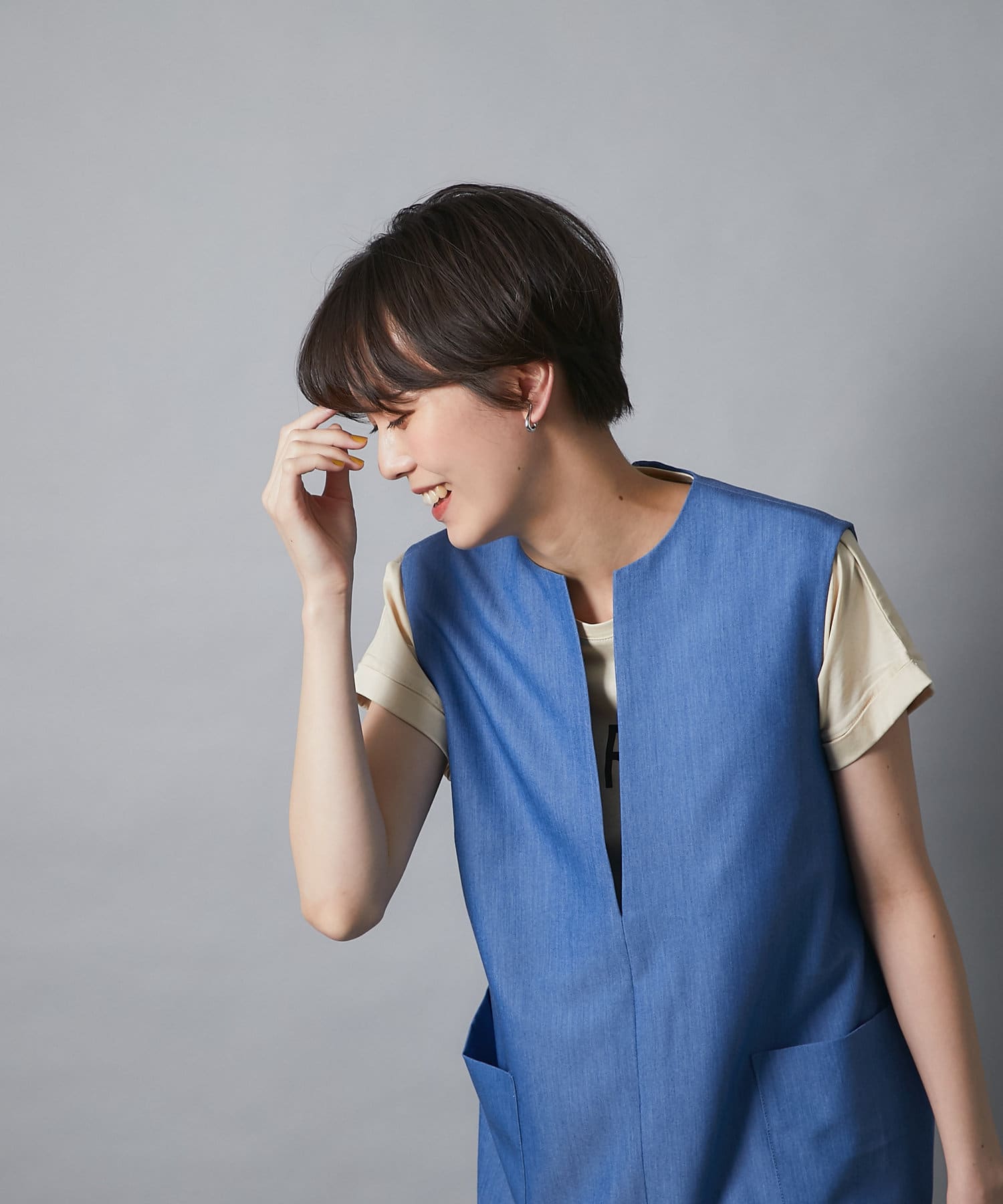 un dix cors(アンディコール) 【カジュアルに欠かせない】THRIVEプリントTシャツ