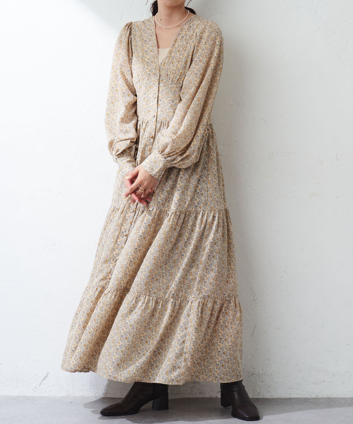 Vtg花柄ワンピース Discoat ディスコート レディース Pal Closet パルクローゼット パルグループ公式ファッション通販サイト