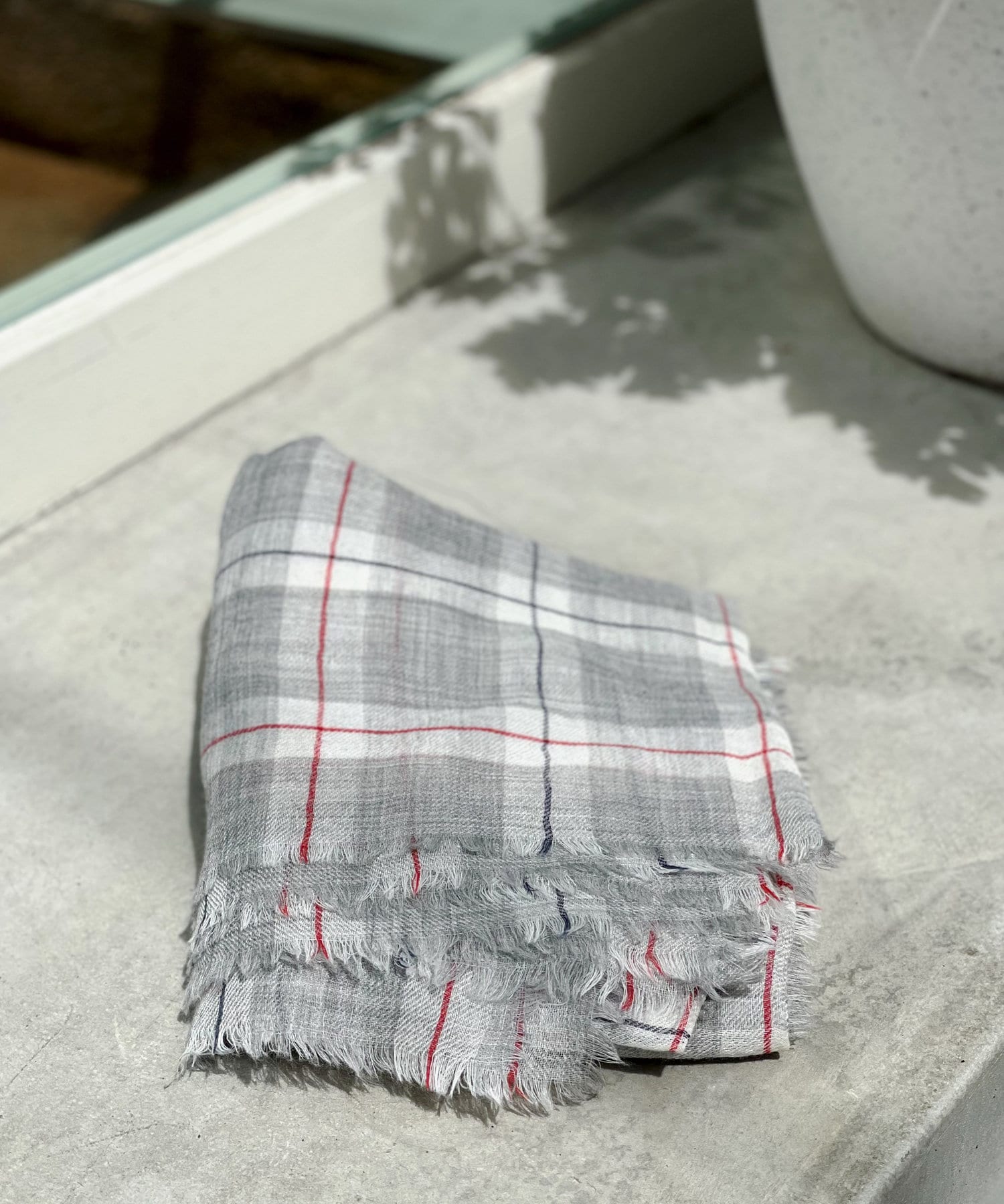 un dix cors(アンディコール) ストール巻き方動画付き【MARFA(マーファ)】チェック柄ストール