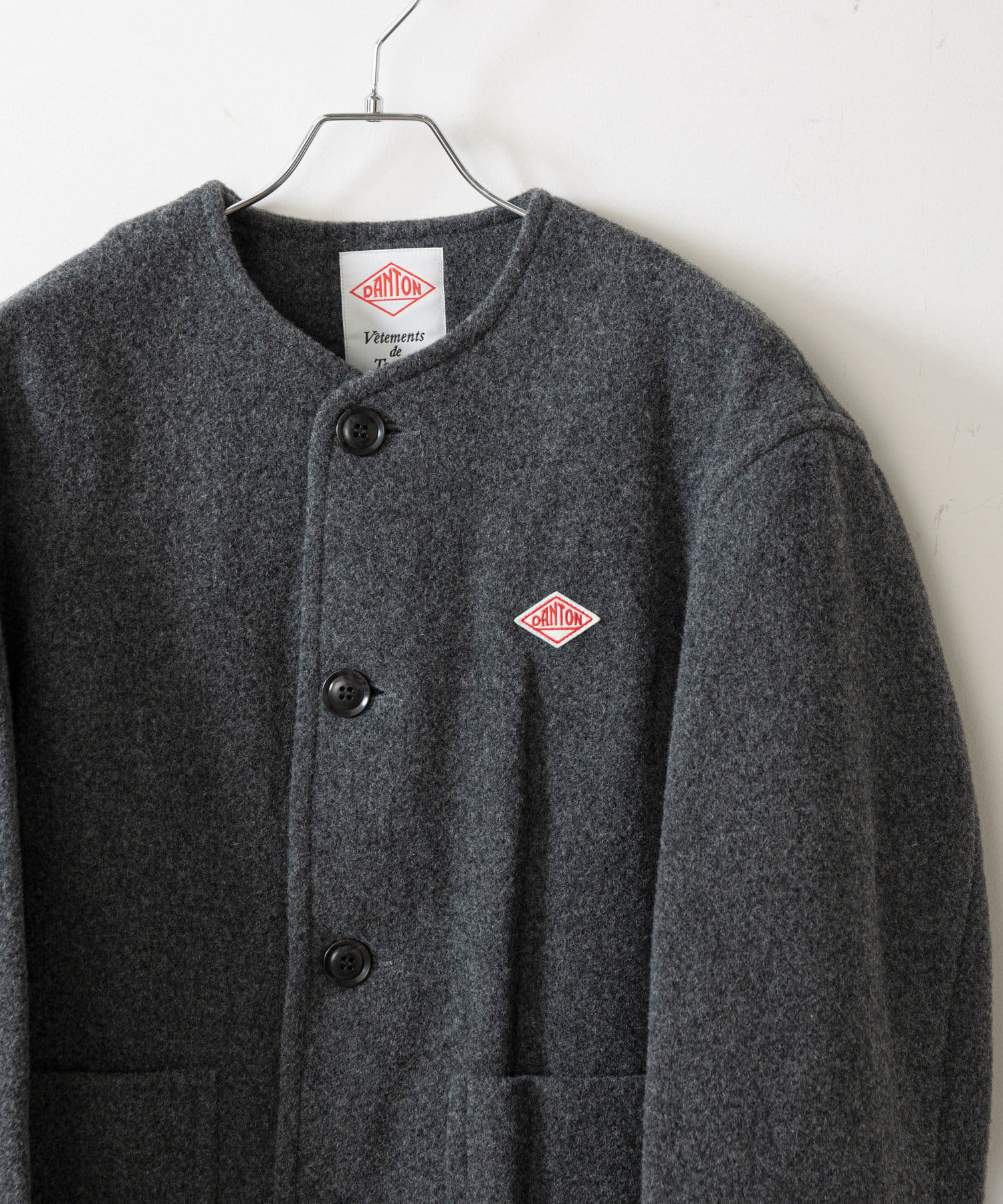 盛岡南】【DANTON/ダントン】カラーレスジャケット - DISCOAT(ディス