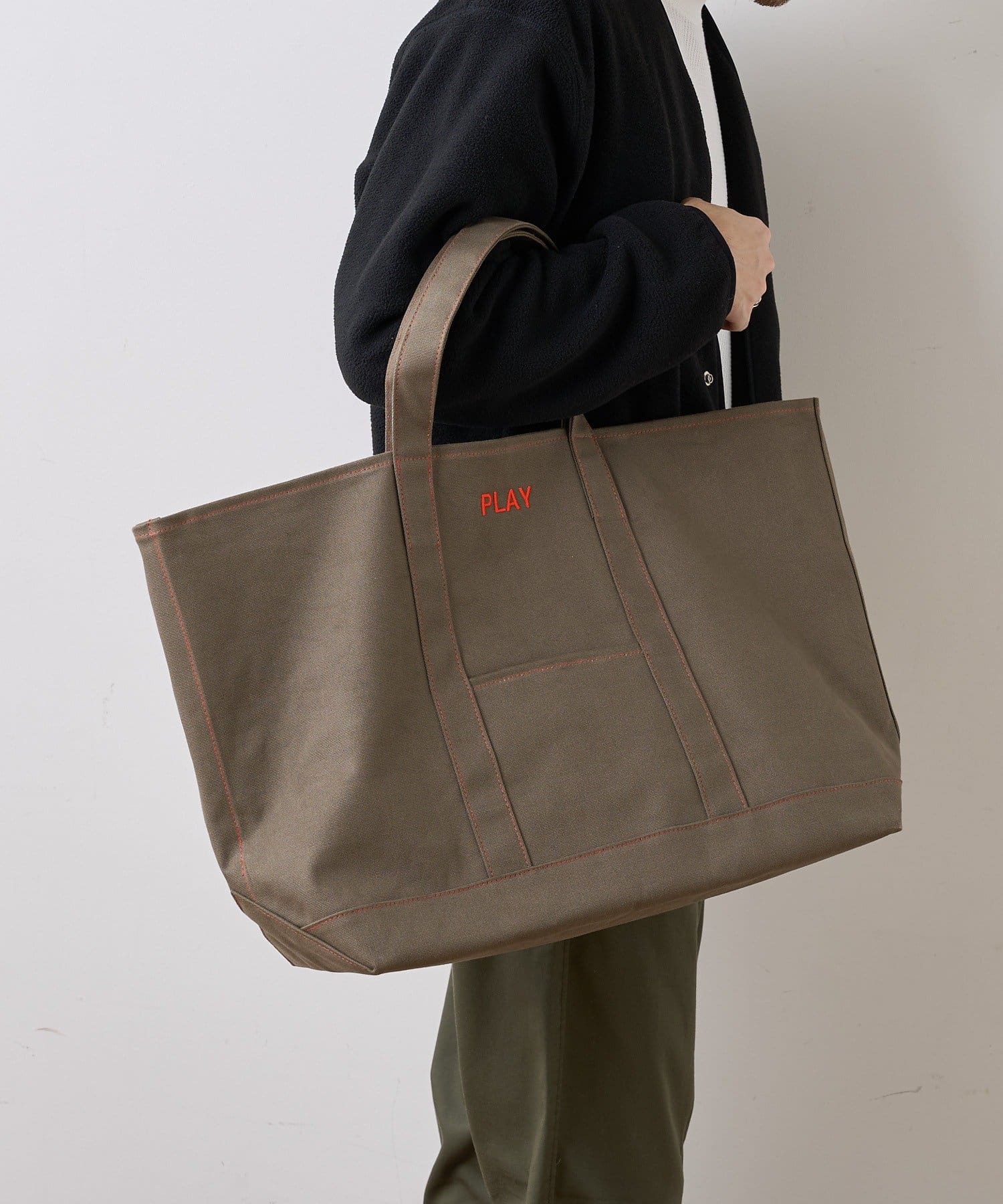 ステッチ配色トートバッグ Ciaopanic Typy チャオパニックティピー メンズ Pal Closet パルクローゼット パルグループ公式ファッション通販サイト