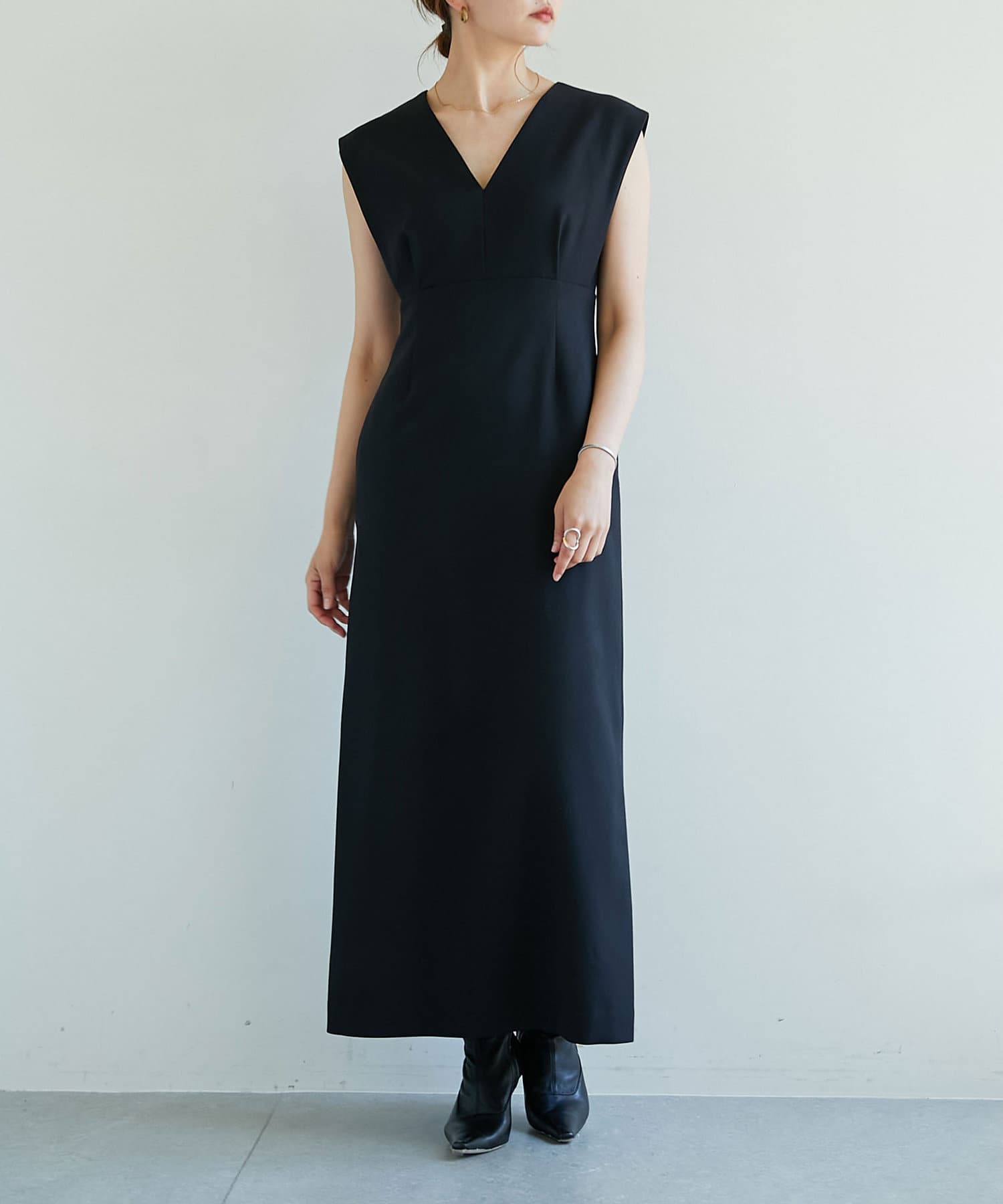 Drawing Numbers レイヤードアームvロングドレス Gallardagalante ガリャルダガランテ レディース Pal Closet パルクローゼット パルグループ公式ファッション通販サイト