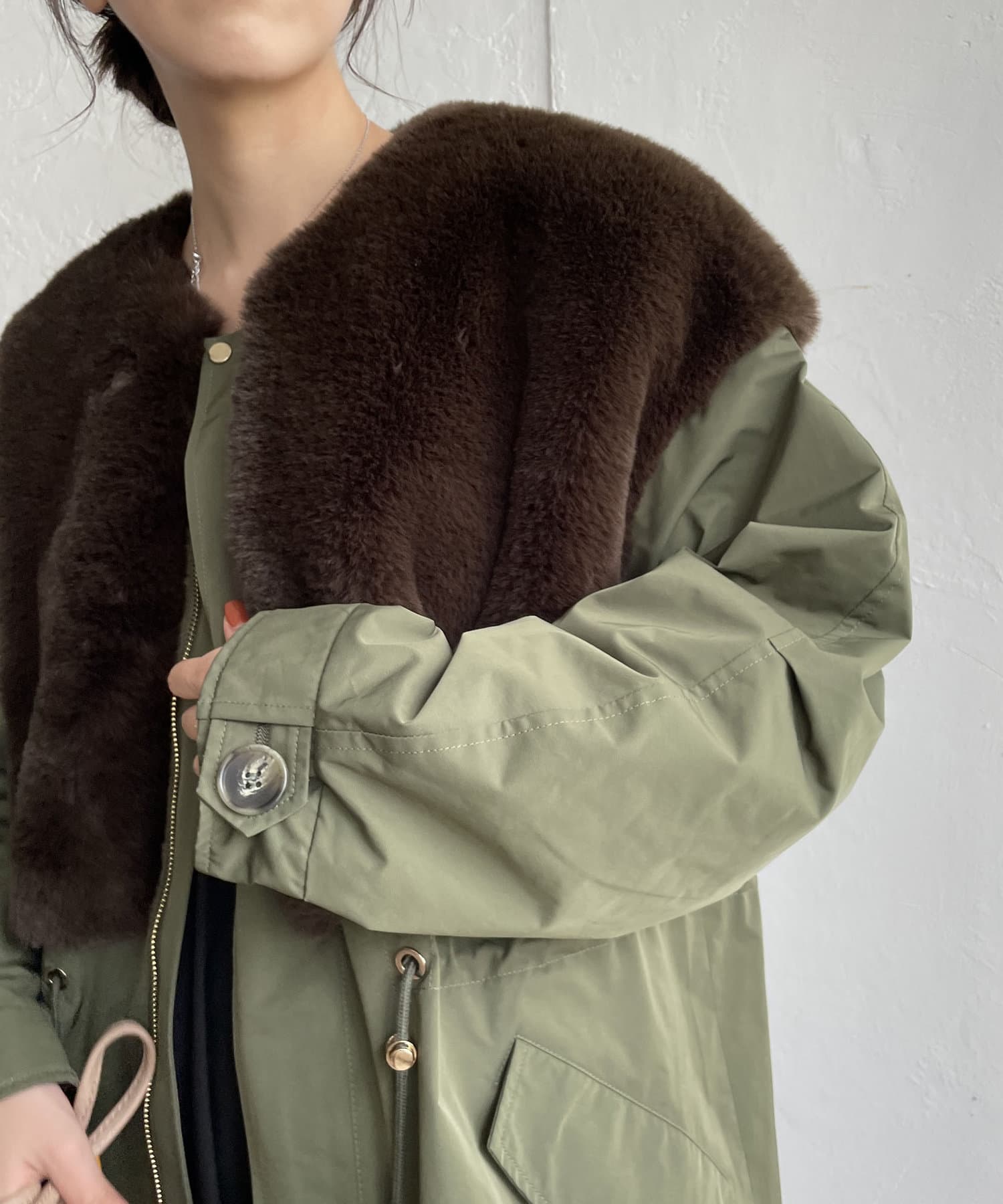 ファードッキングモッズコート | CAPRICIEUX LE'MAGE(カプリシュレ 