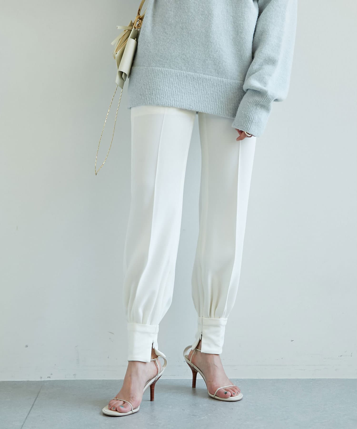 横浜店】ヘムZIPジョガーパンツ - Drawing Numbers(ドローイング