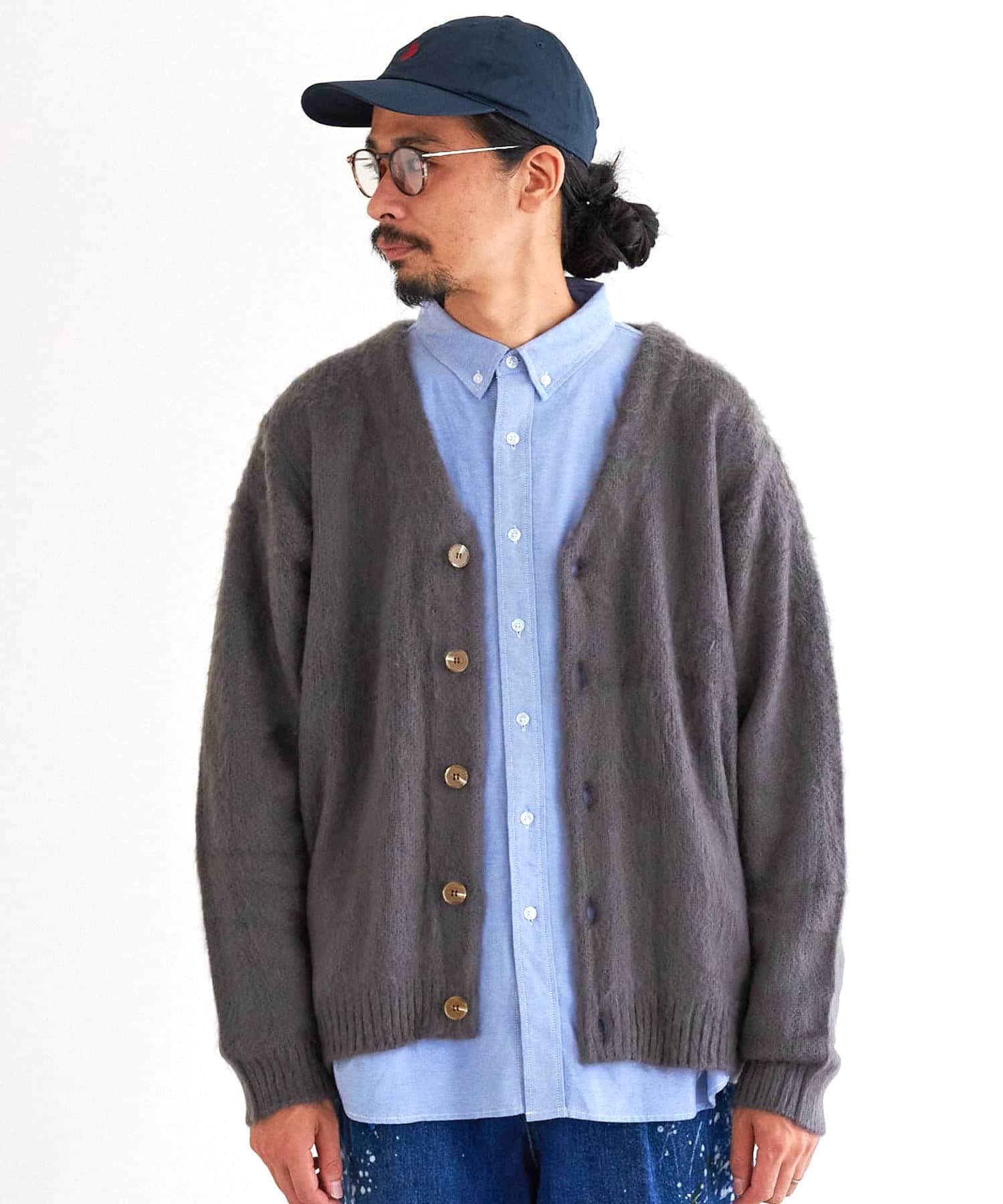 モヘアタッチbigカーディガン Cpcm シーピーシーエム メンズ Pal Closet パルクローゼット パルグループ公式ファッション通販サイト