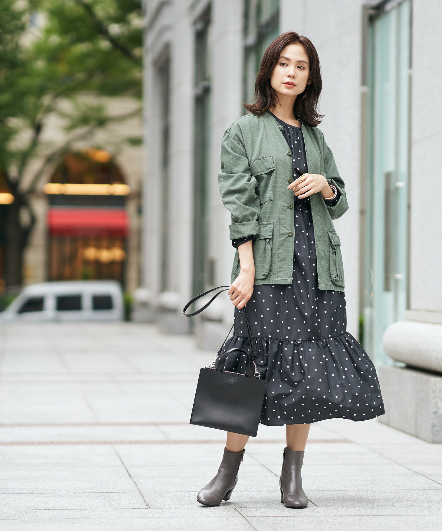 高機能お洒落アイテム マルモア 手洗い可 ドットワンピース La Boutique Bonbon ラブティックボンボン レディース Pal Closet パルクローゼット パルグループ公式ファッション通販サイト