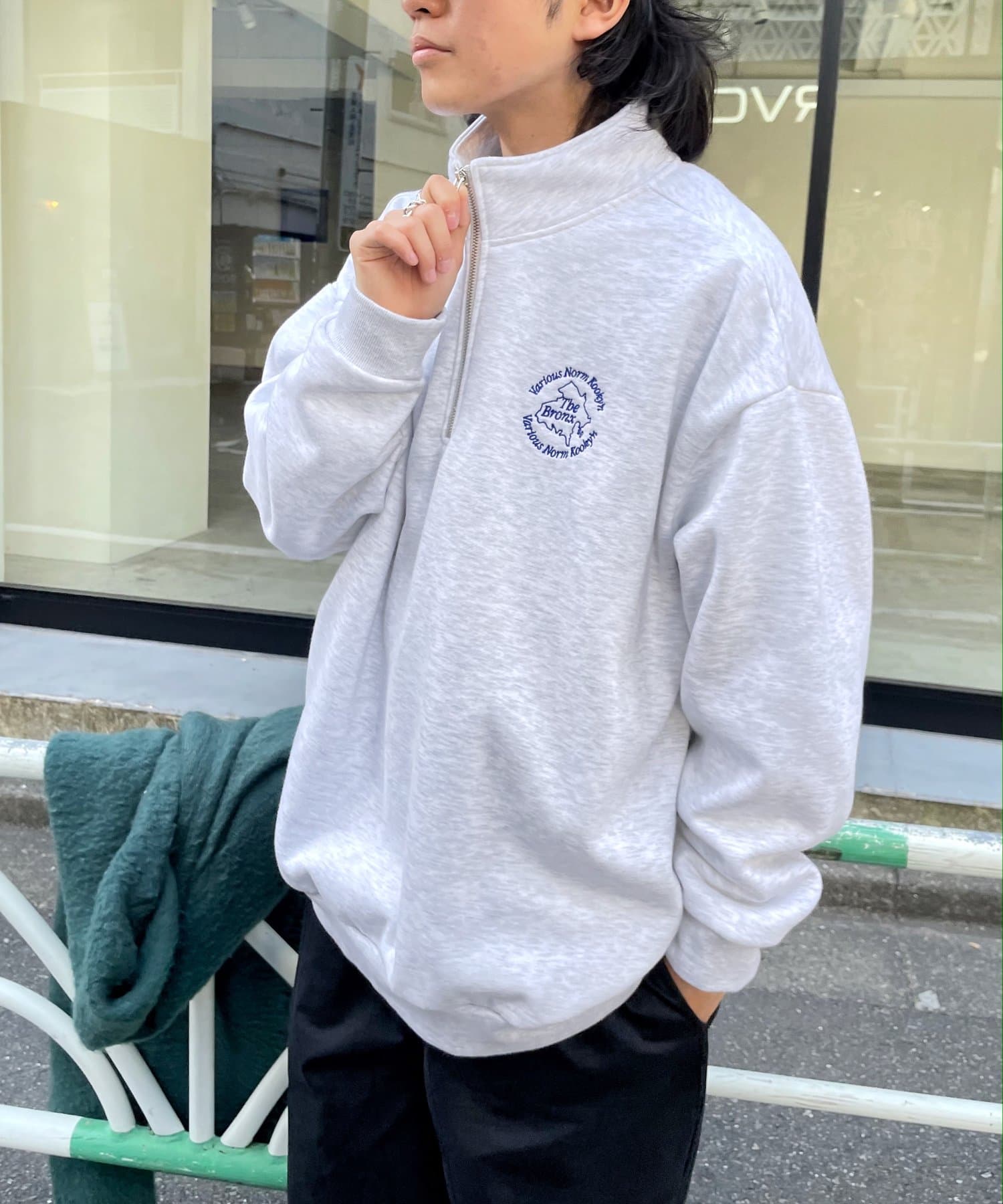 KOOKY'N/クーキー】BRONX裏起毛スウェットハーフジップ | WHO'S WHO 