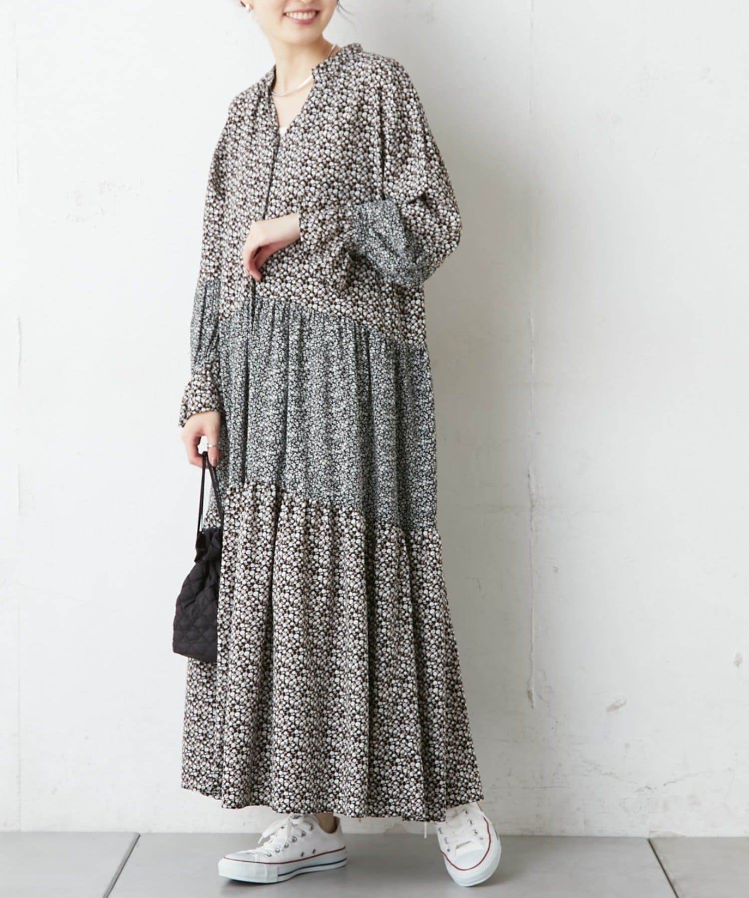 花柄ミックスワンピース Ciaopanic Typy チャオパニックティピー レディース Pal Closet パルクローゼット パルグループ公式ファッション通販サイト