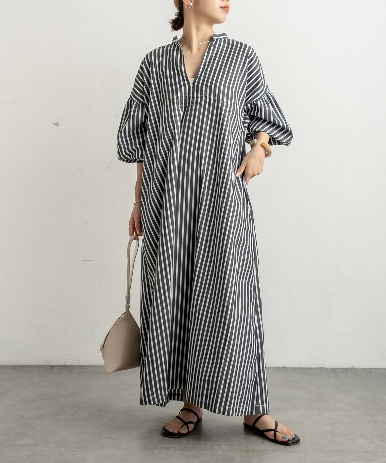 ストライプシャツワンピース Omekashi オメカシ レディース Pal Closet パルクローゼット パルグループ公式ファッション通販サイト