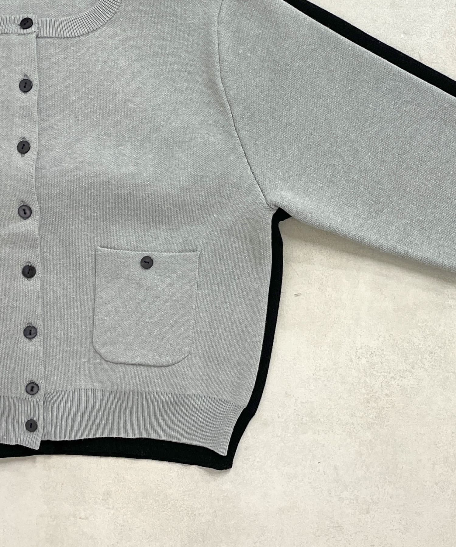 Omekashi(オメカシ) 【お気に入り１万件越え】【Omekashi名品/ロングセラー】スウェットライクポケットカーディガン